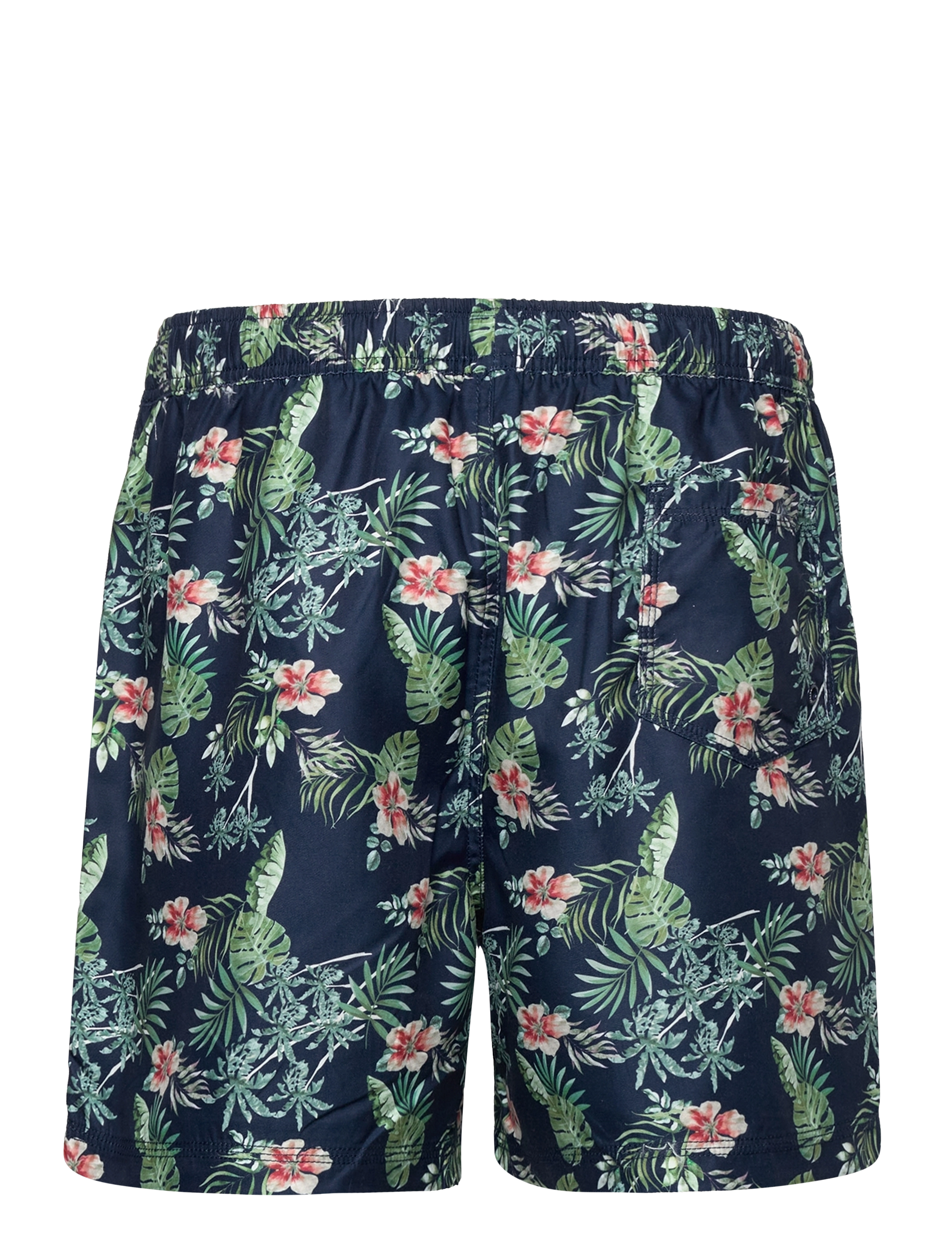 Sebago - Flower Swim Shorts - navy print - 1