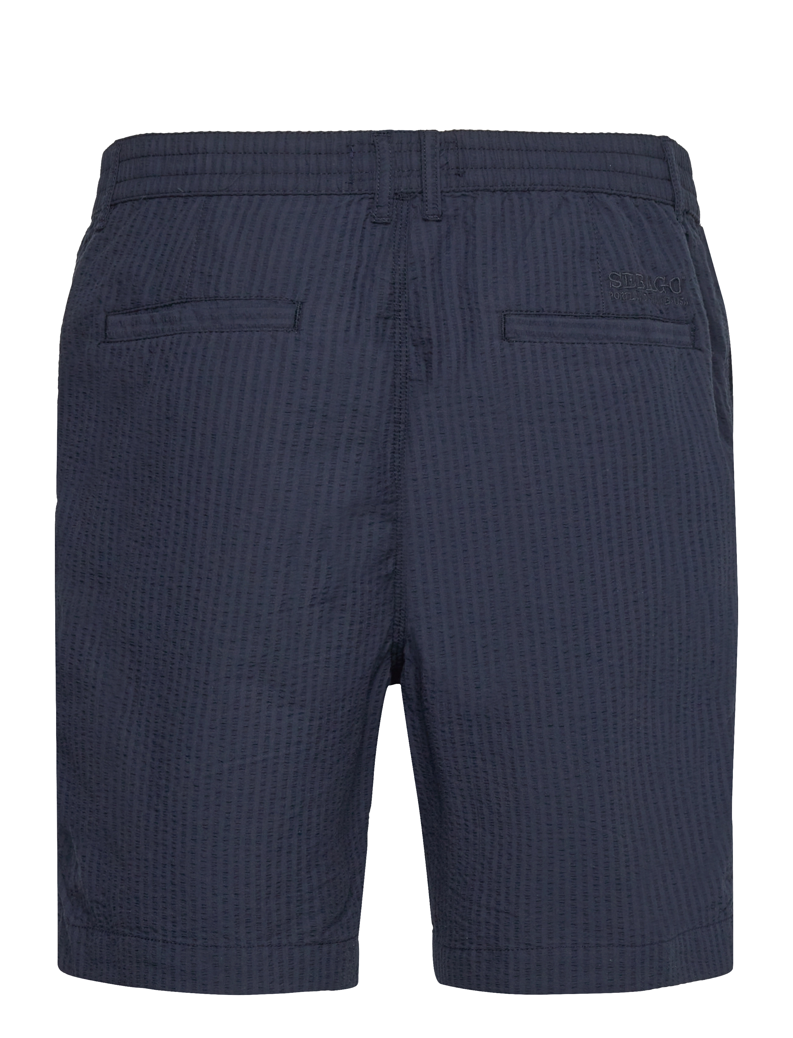 Sebago - Seersucker Shorts - navy - 1