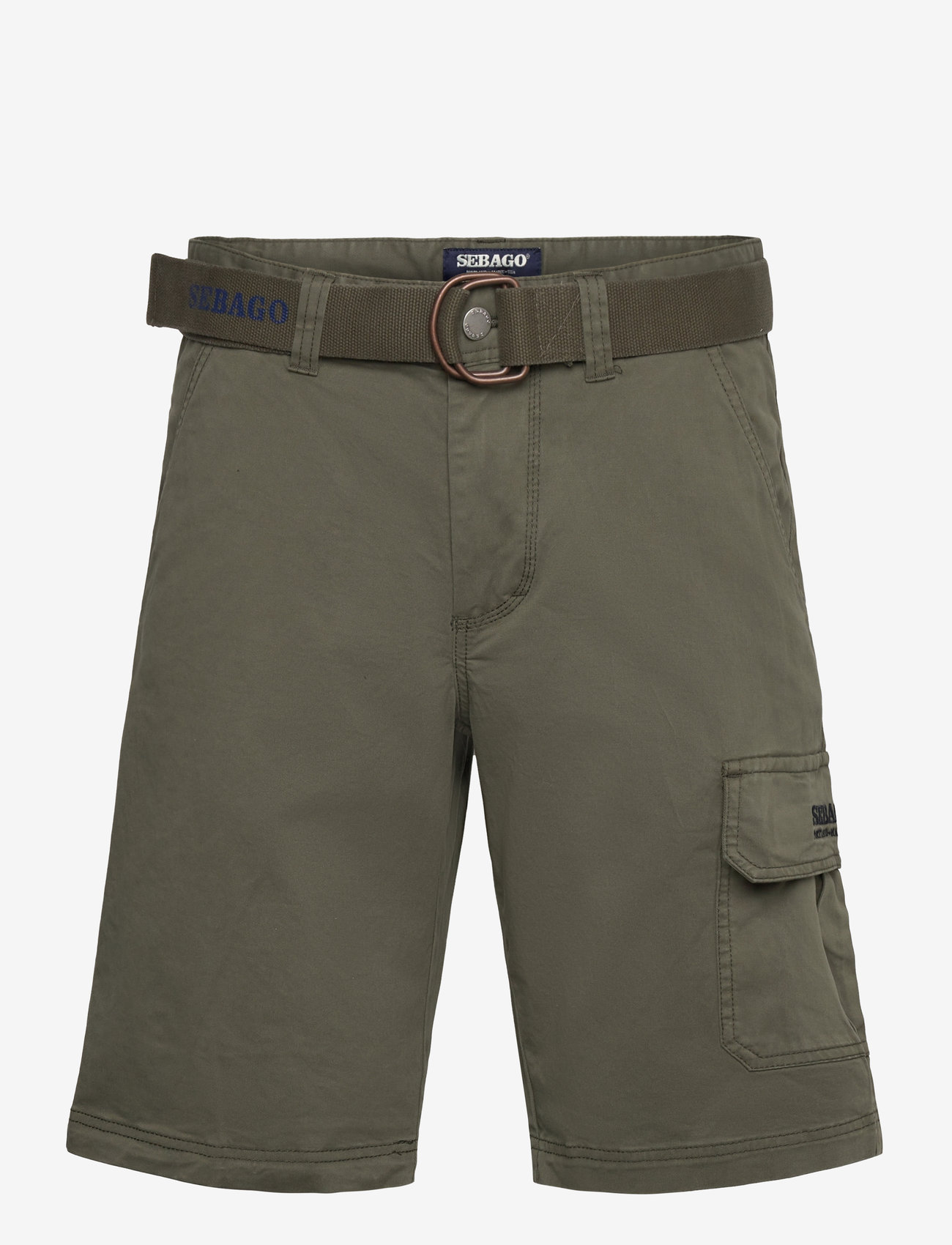 Sebago - Outwashed Pocket Shorts - kasdienio stiliaus šortai - dark sage - 0