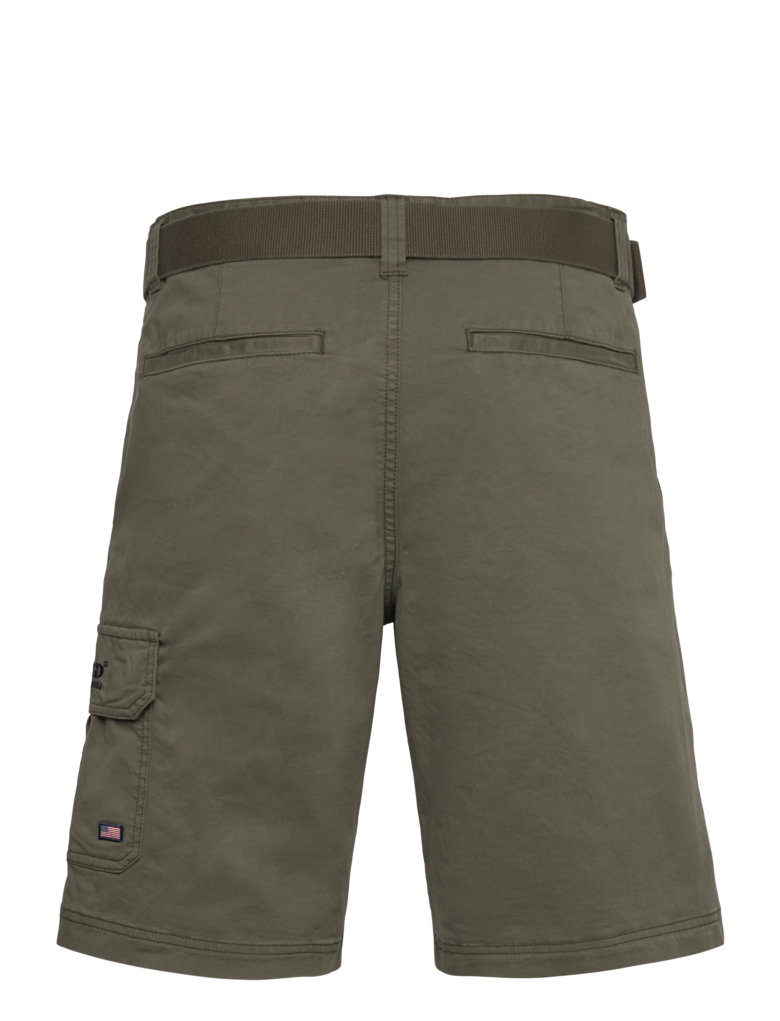 Sebago - Outwashed Pocket Shorts - krótkie spodenki - dark sage - 1