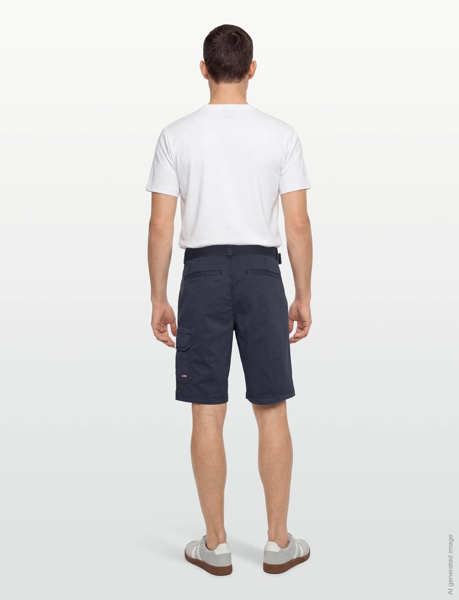 Sebago - Outwashed Pocket Shorts - freizeitshorts - navy - 4