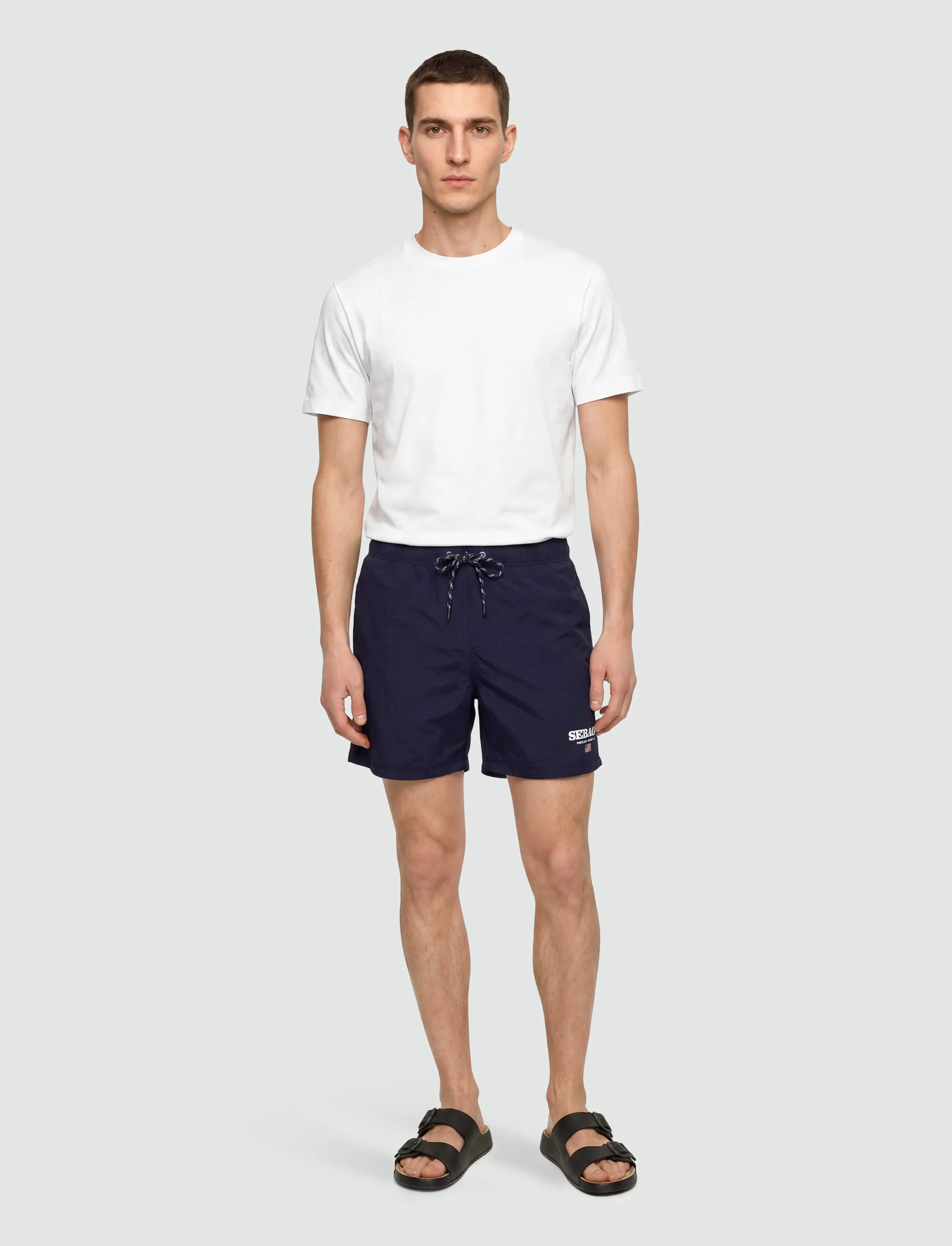 Sebago Swim Shorts, M, Navy, Badetøj > Shorts, Herre