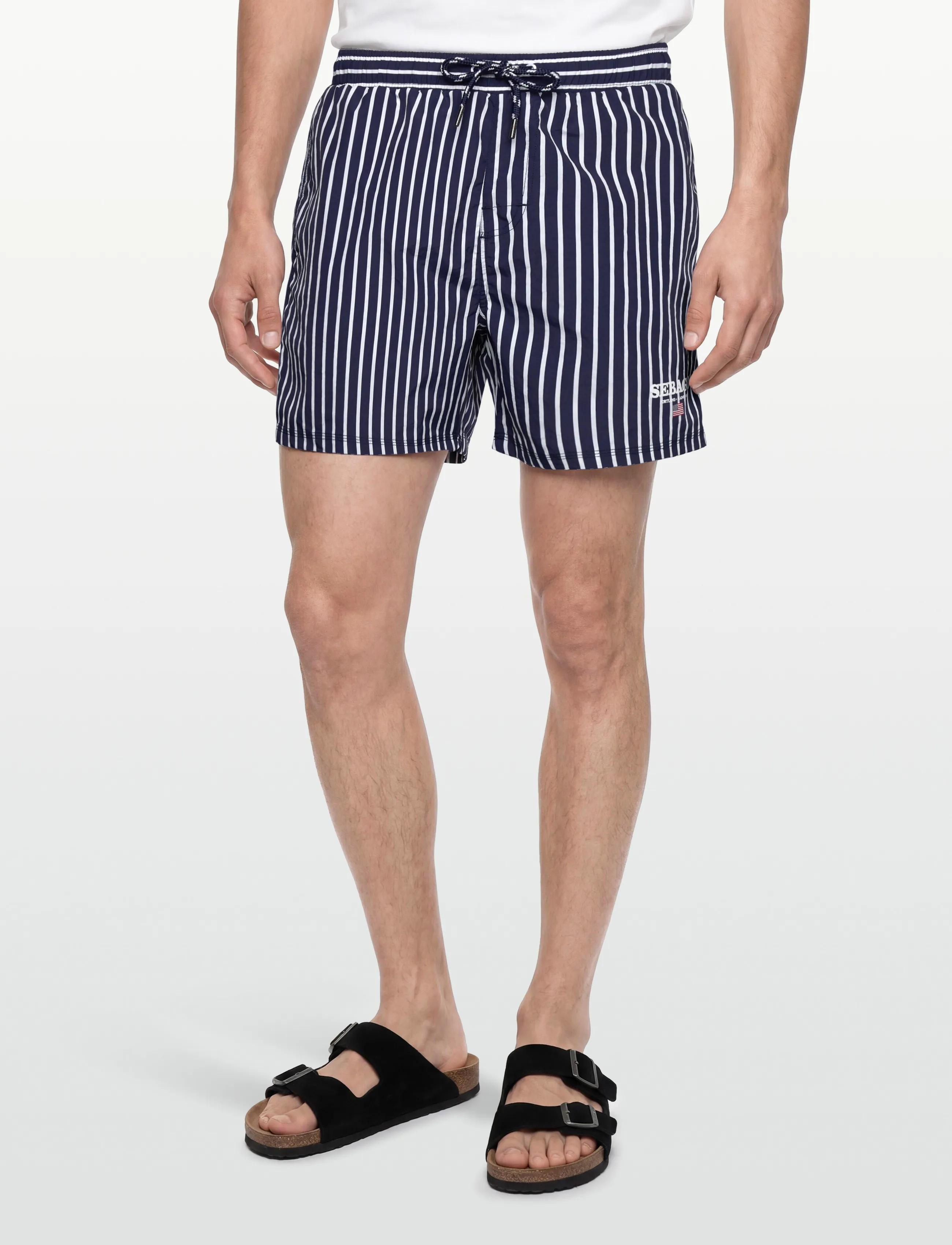Sebago - Swim Shorts - die niedrigsten preise - navy/white - 3