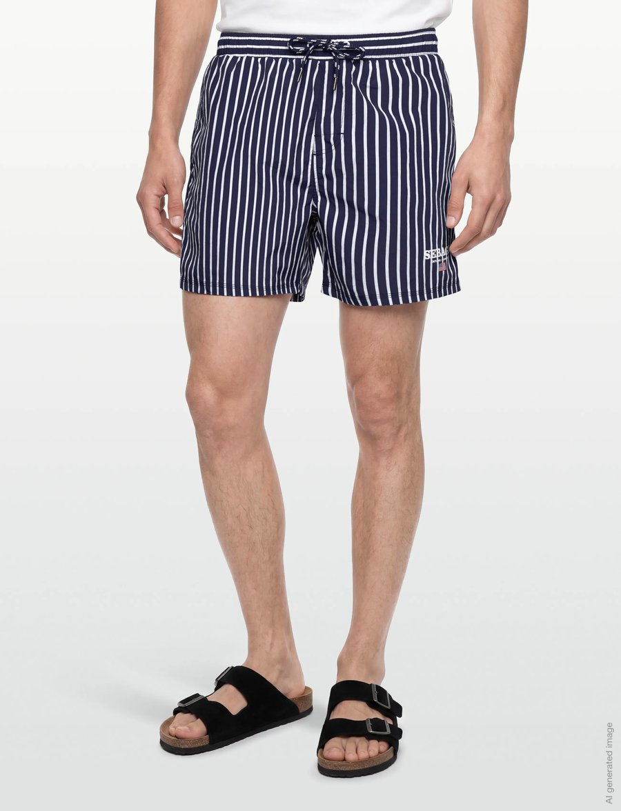 Sebago - Swim Shorts - badehose - navy/white - 3