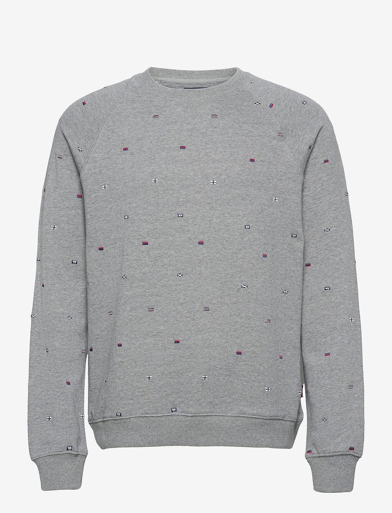 Docksides Flag Crew - LT. GREY MELANGE