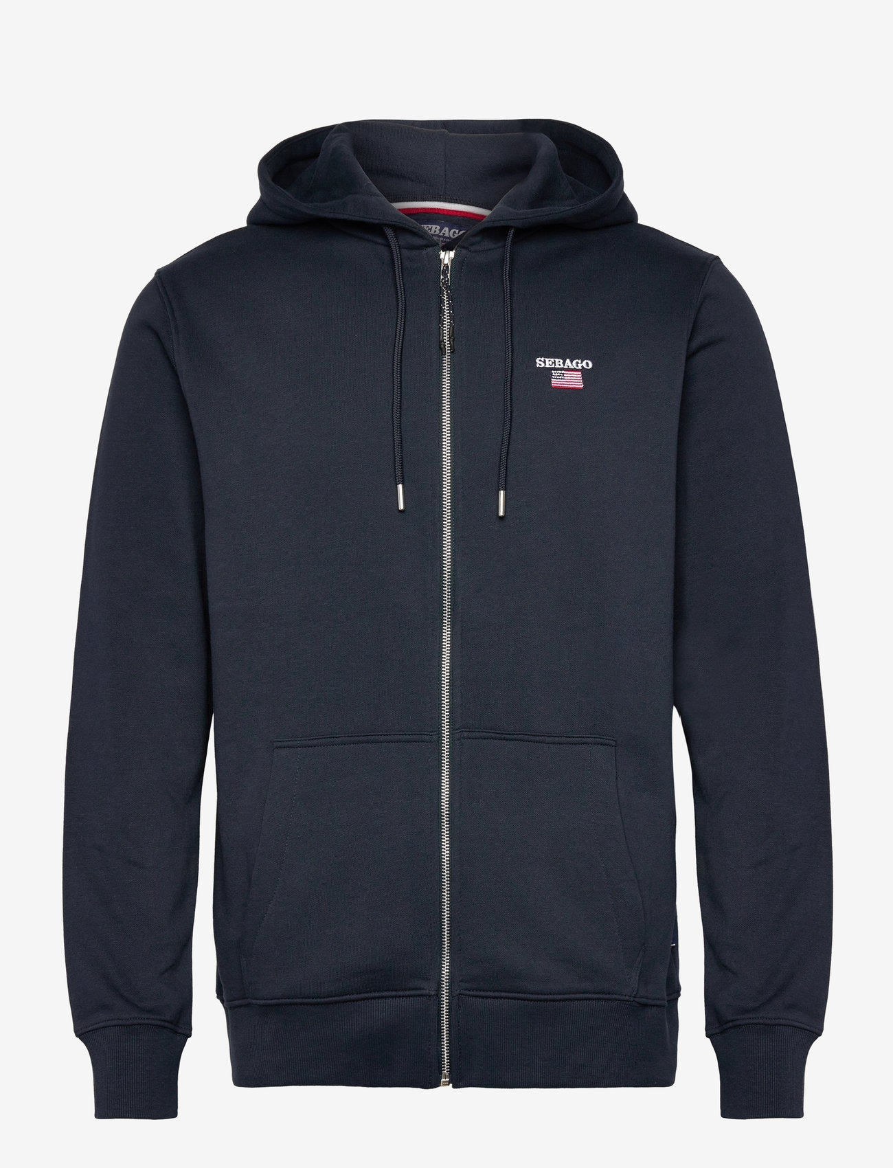 Sebago - Liam Zip Hood - kapuzenpullover - navy - 0