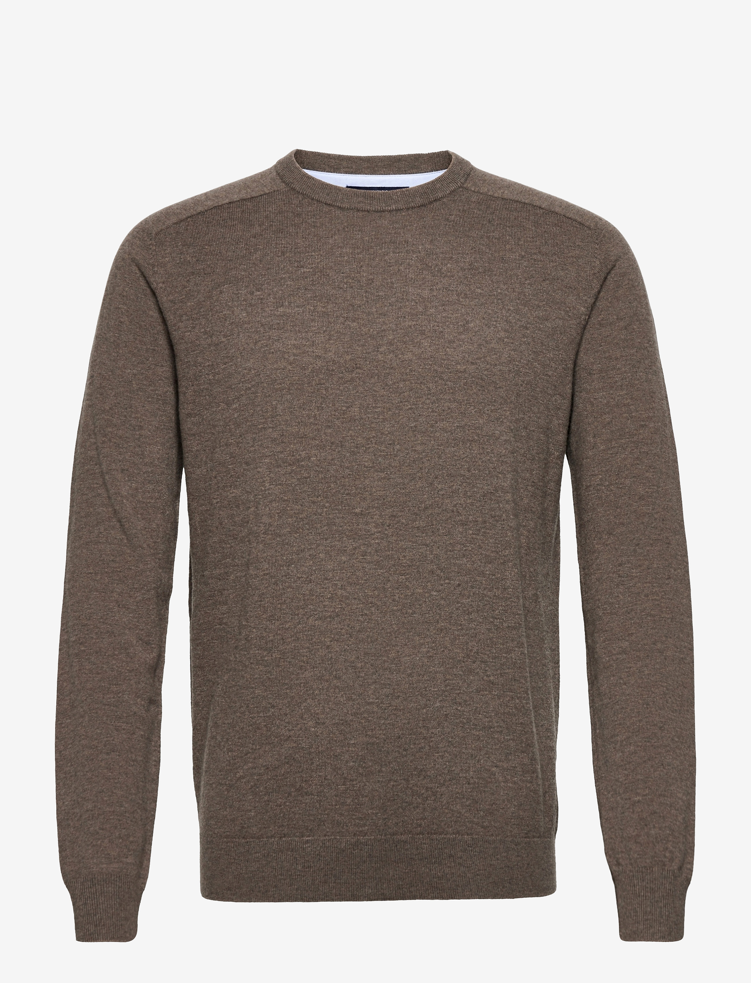 Sebago Merino Crew Knit - Strickmode - DARK SAND / brown