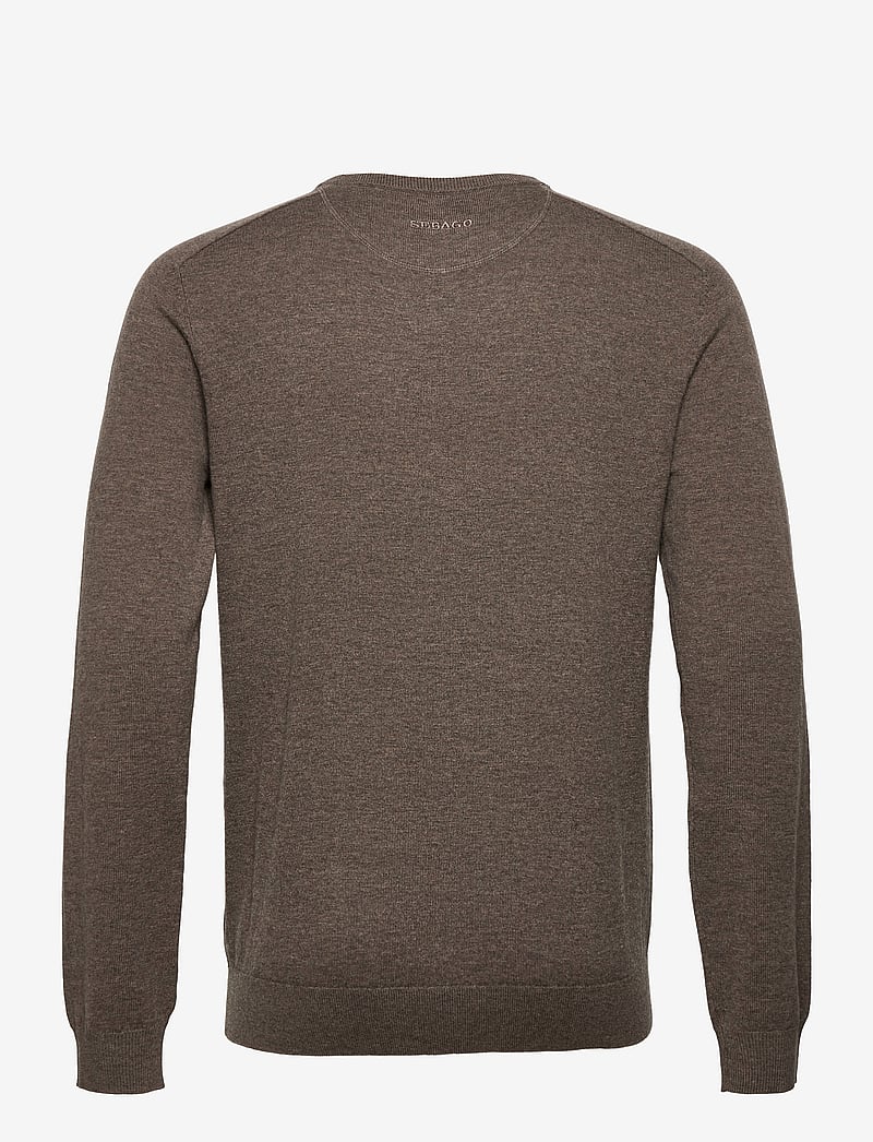 Sebago - Merino Crew Knit - rundhals - dark sand - 1