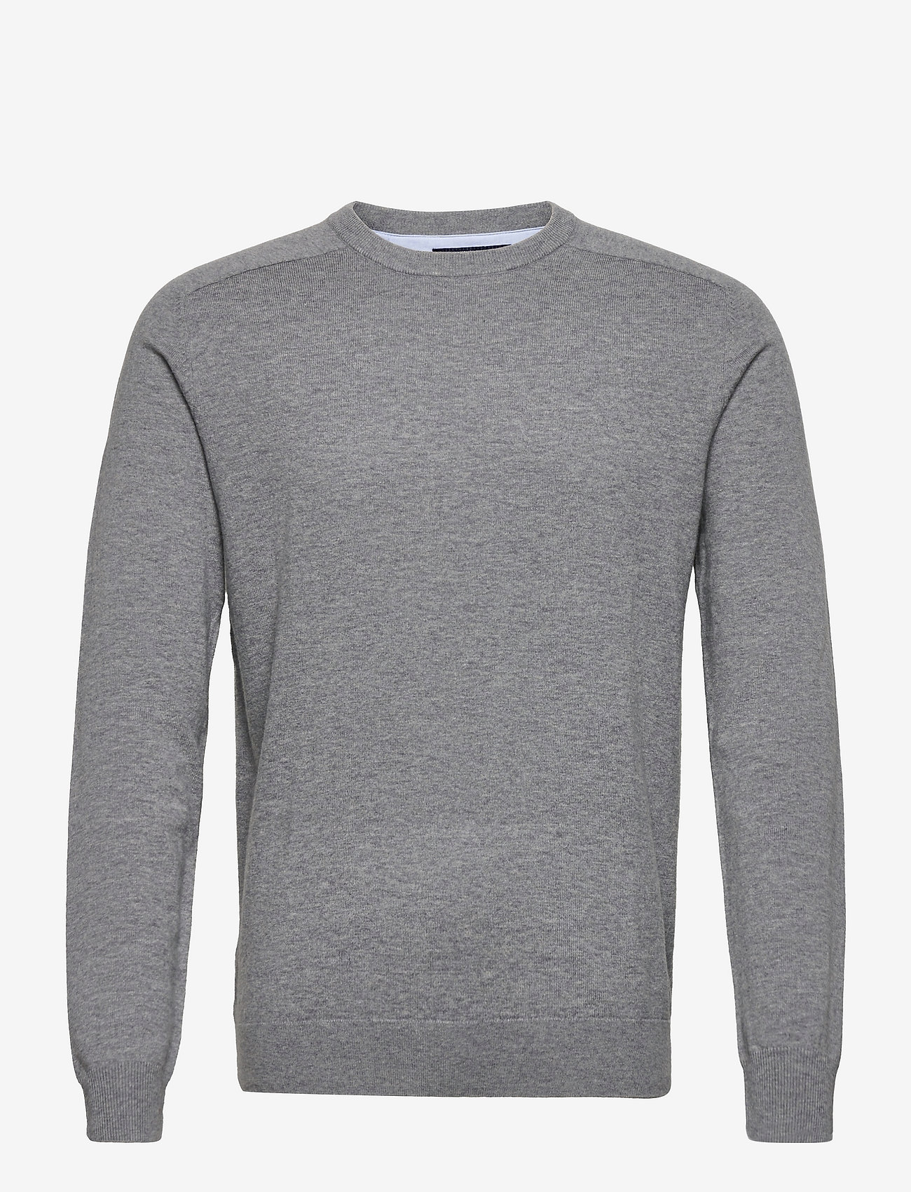Sebago - Merino Crew Knit - trøjer - grey melange - 0