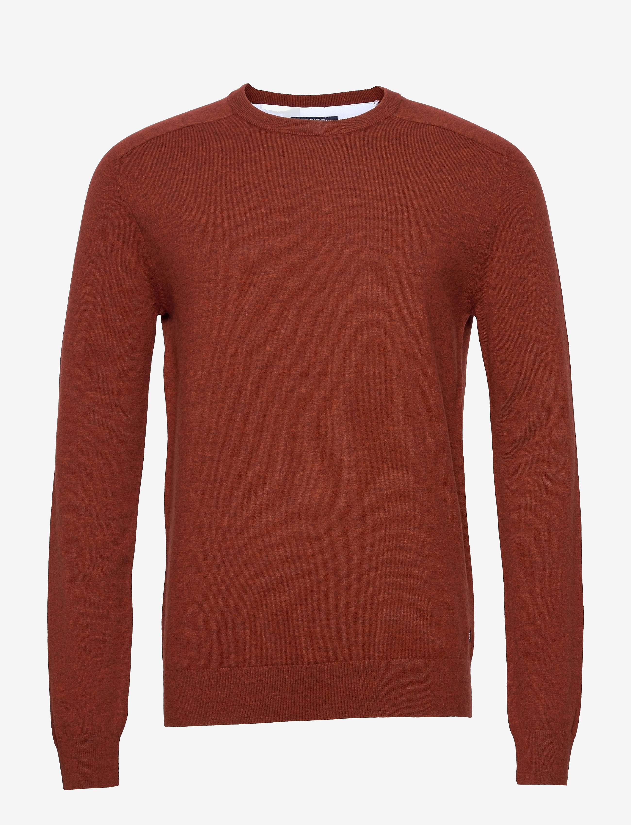 Sebago Merino Crew Knit, XXL, Brown, Strik > Runde Halse, Herre