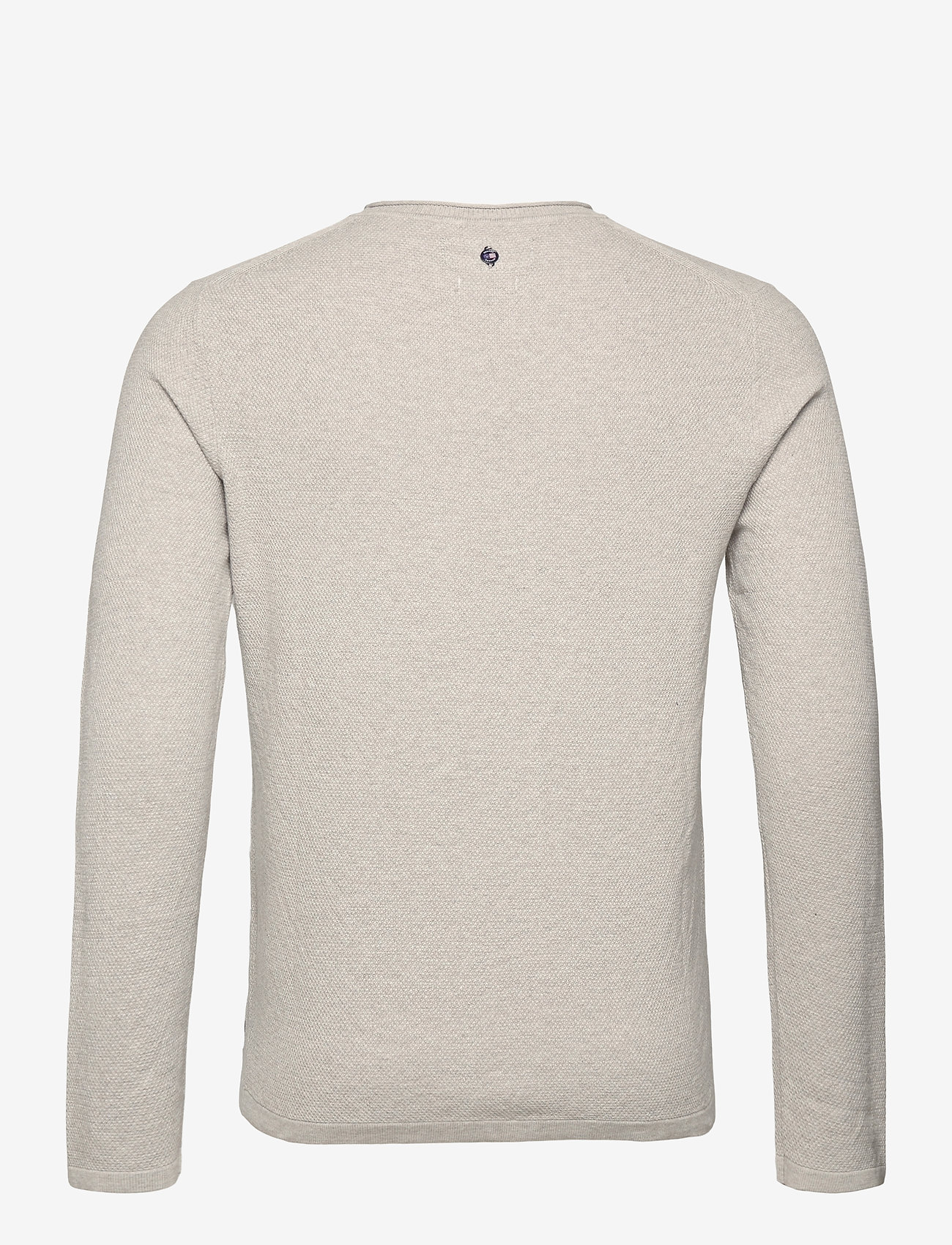 Sebago - Moss Knitted Crew - sand melange - 1