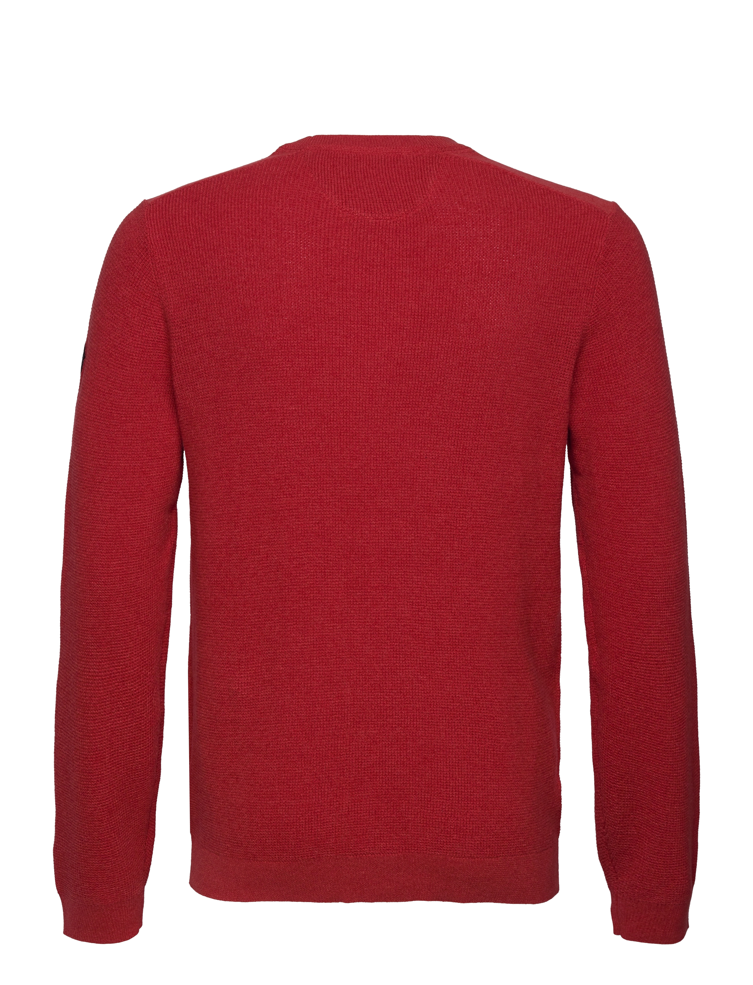 Sebago - Structured Cotton Crew - rust - 1