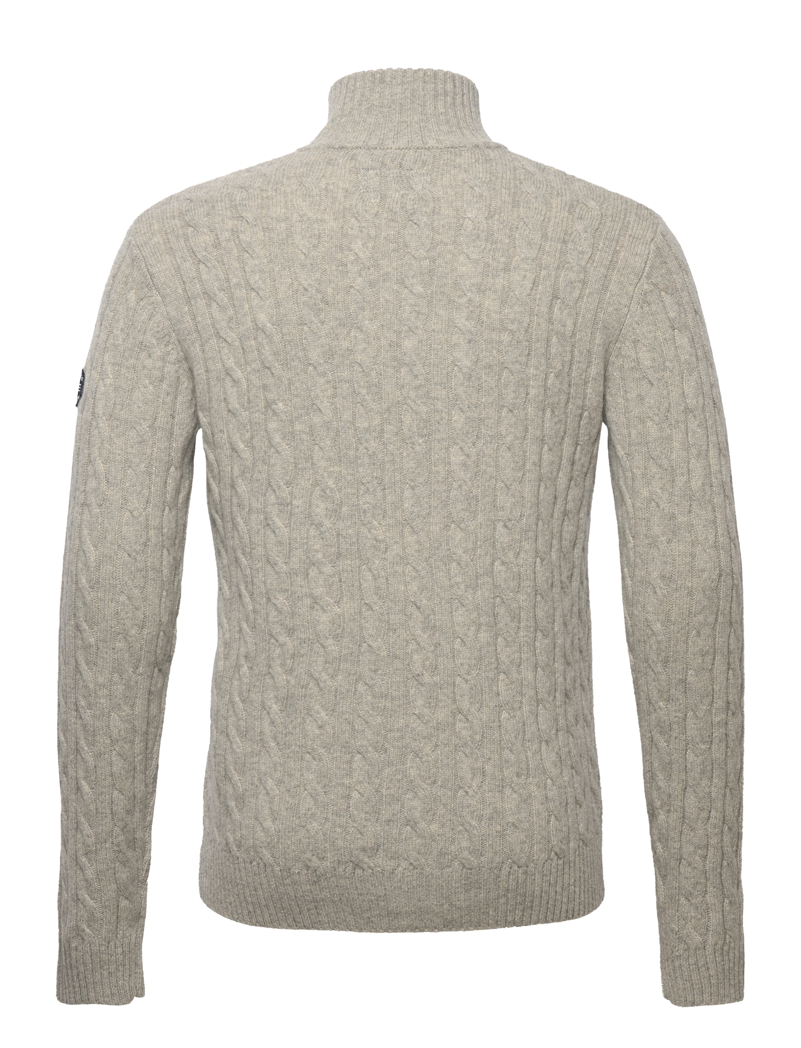 Sebago - Jones Cable Sweater - grey melange - 1