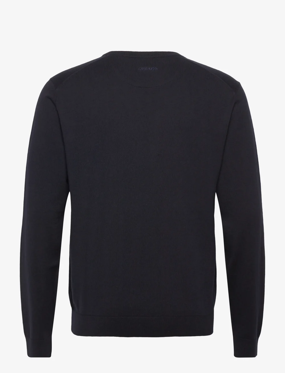 Sebago - Cotton Cashmere Crew Knit - knitted round necks - dark navy - 1