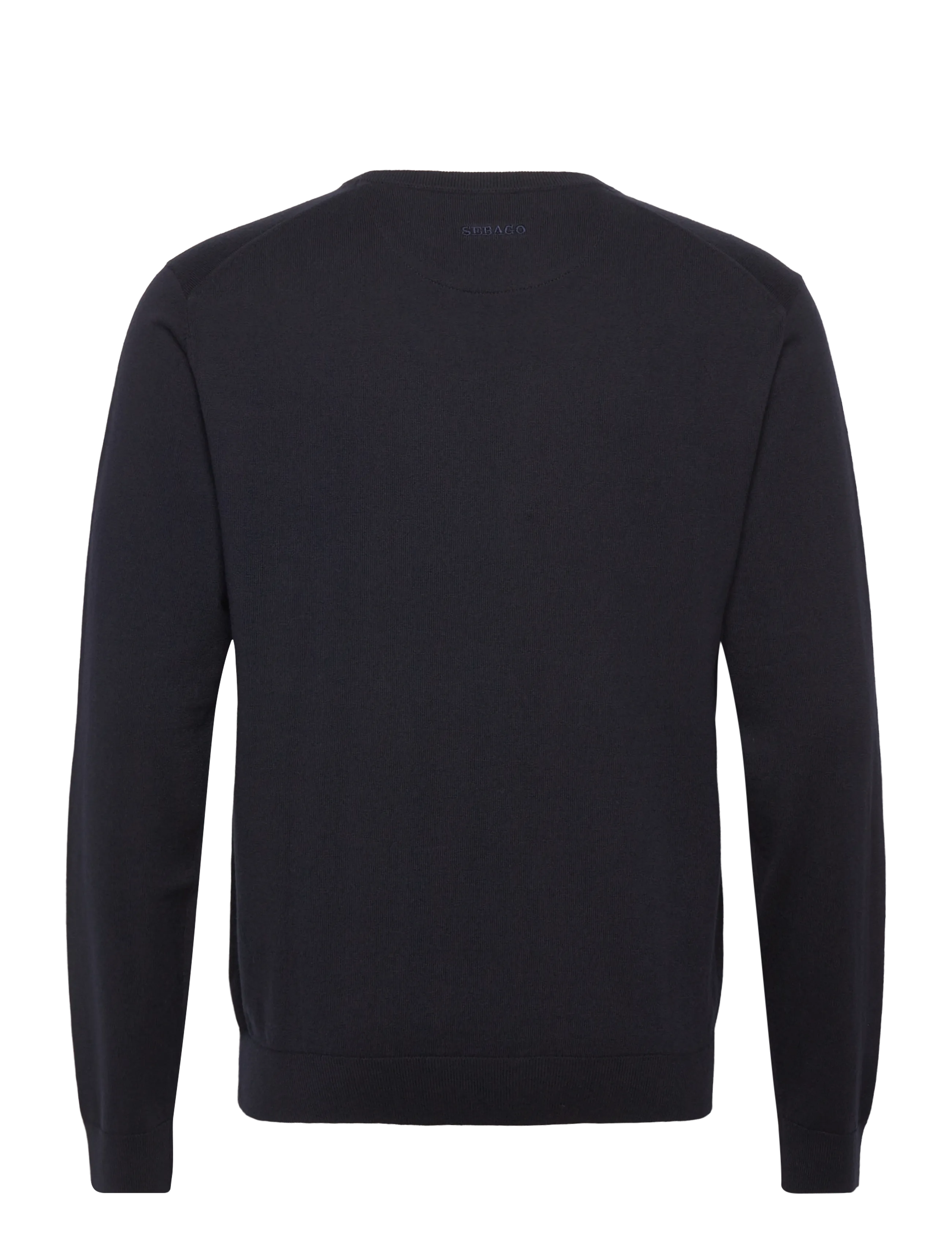 Sebago - Cotton Cashmere Crew Knit - adījumi ar apaļu kakla izgriezumu - dark navy - 1