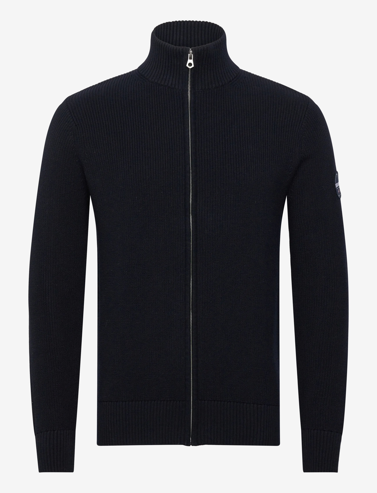 Sebago - Hugo Zip Cardigan - fullzip strik - navy - 0