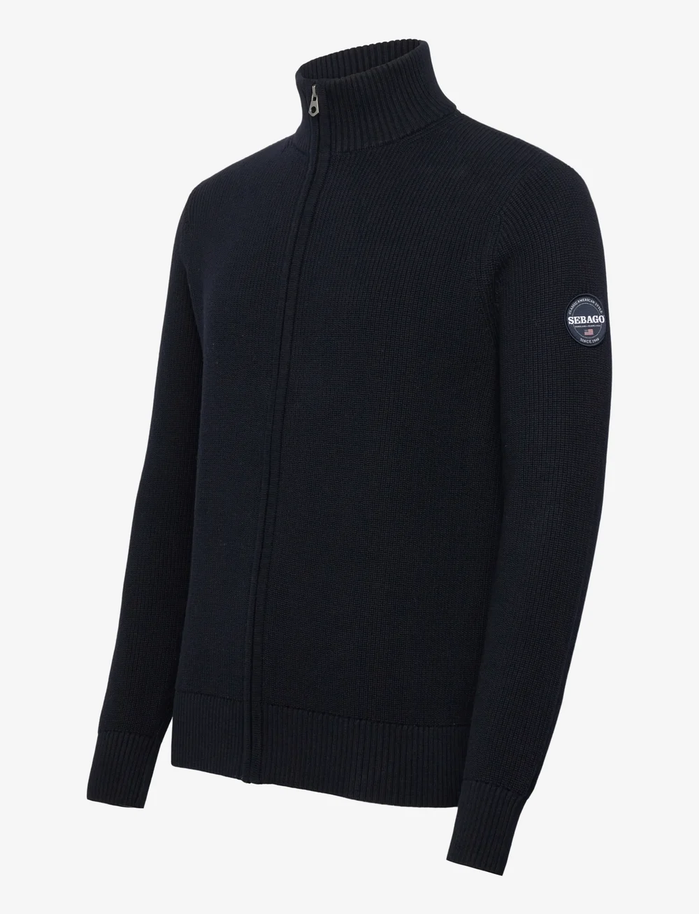 Sebago - Hugo Zip Cardigan - full zip tröjor - navy - 2