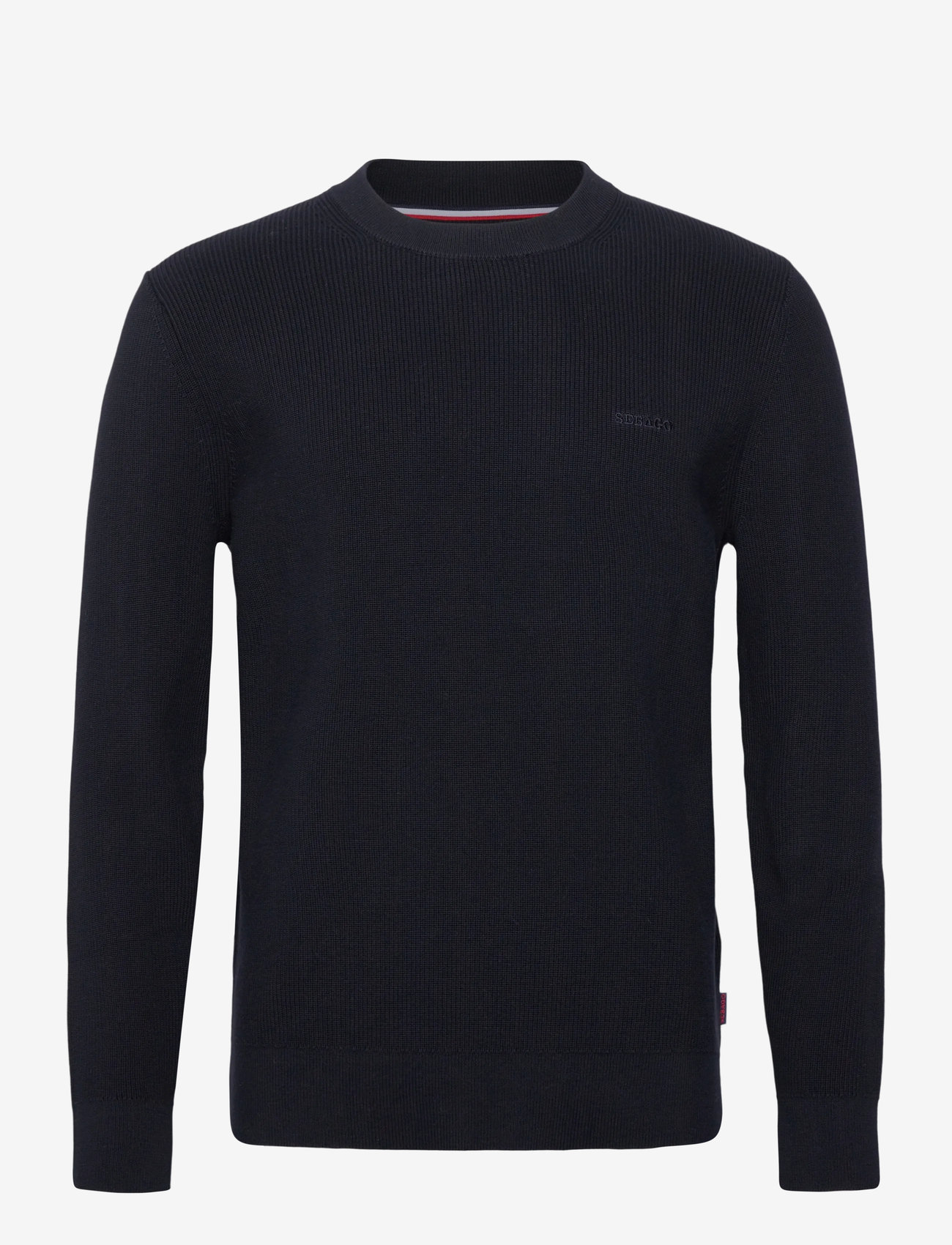 Sebago - Leo Cotton Crew - rund hals - navy - 0