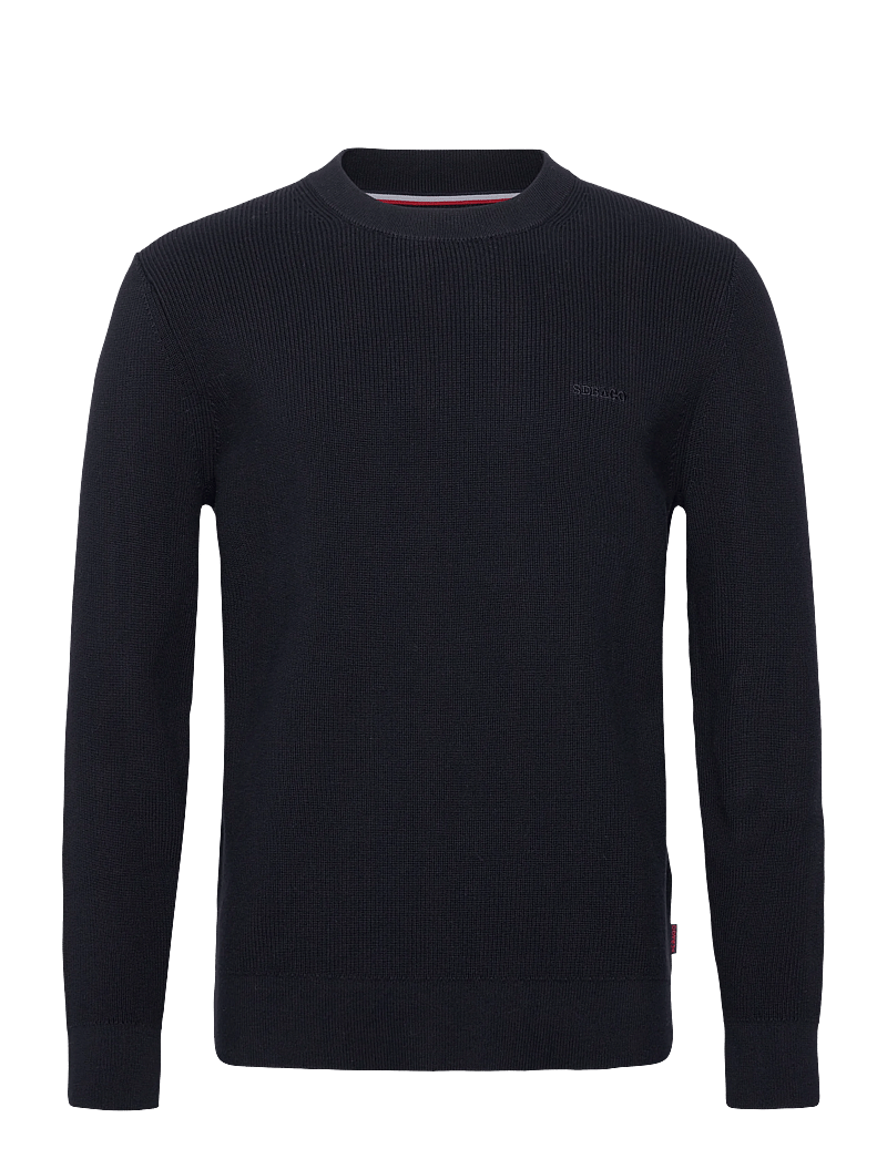 Sebago - Leo Cotton Crew - rund hals - navy - 0