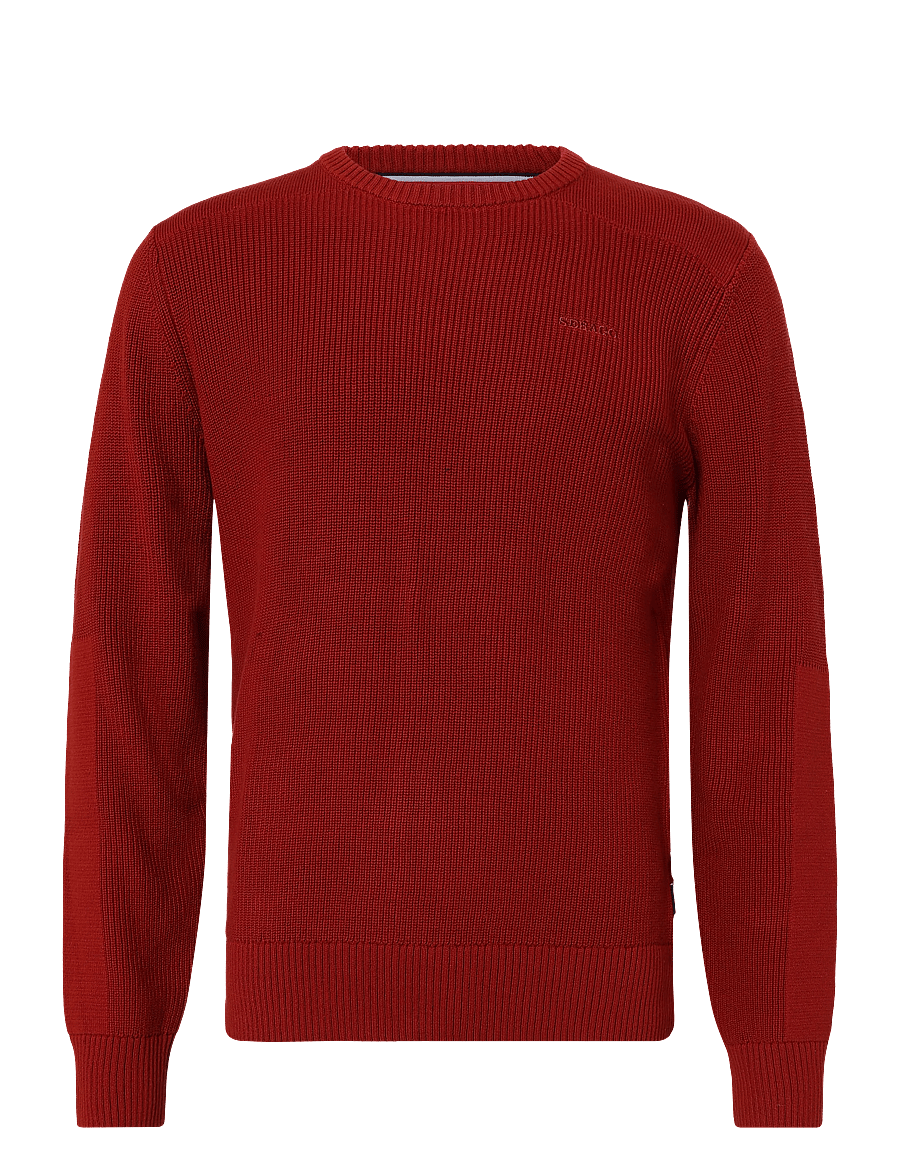 Sebago - Sean Knitted Sweater - rundhals - rust - 0