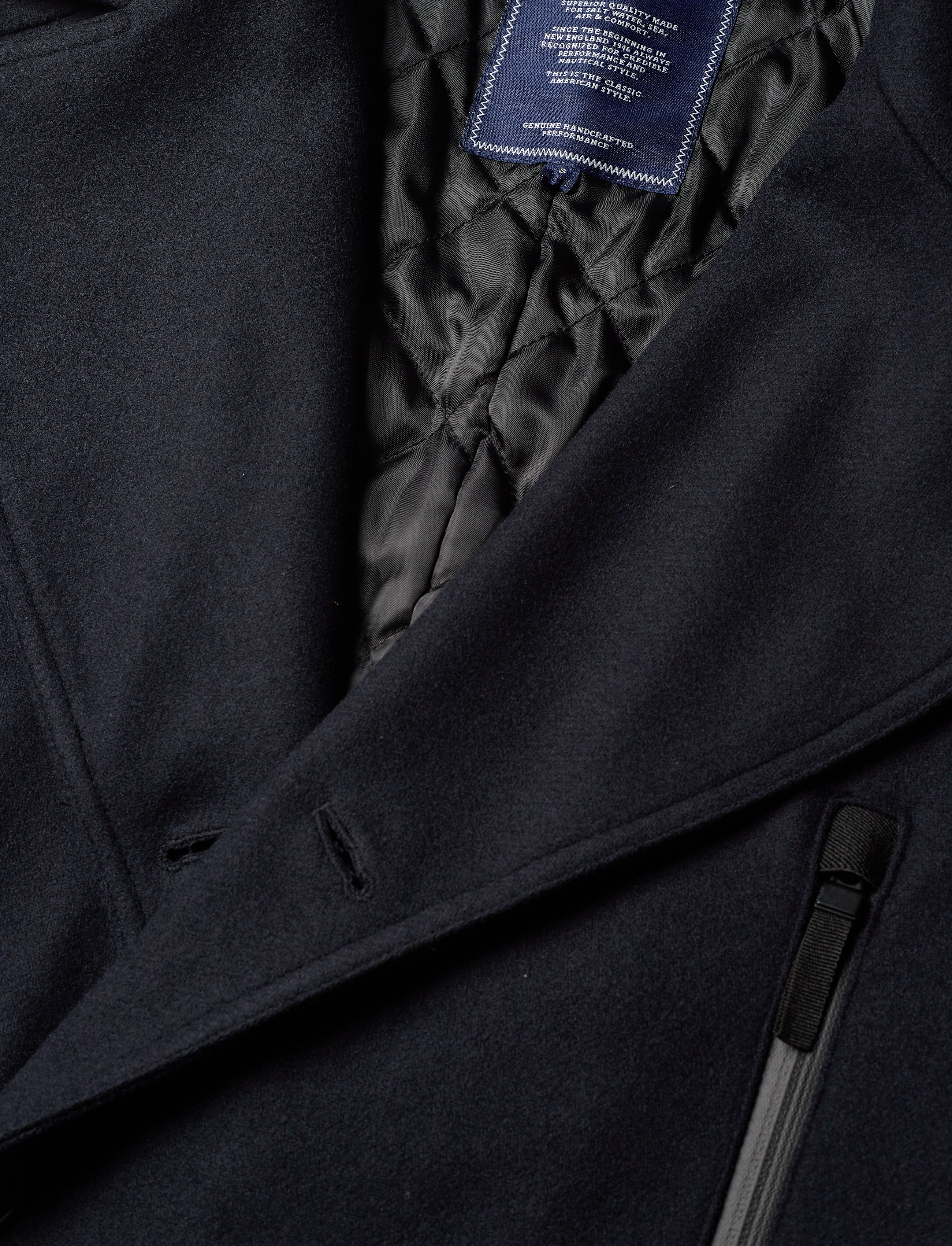Sebago - Nautical Pea Coat - navy - 2