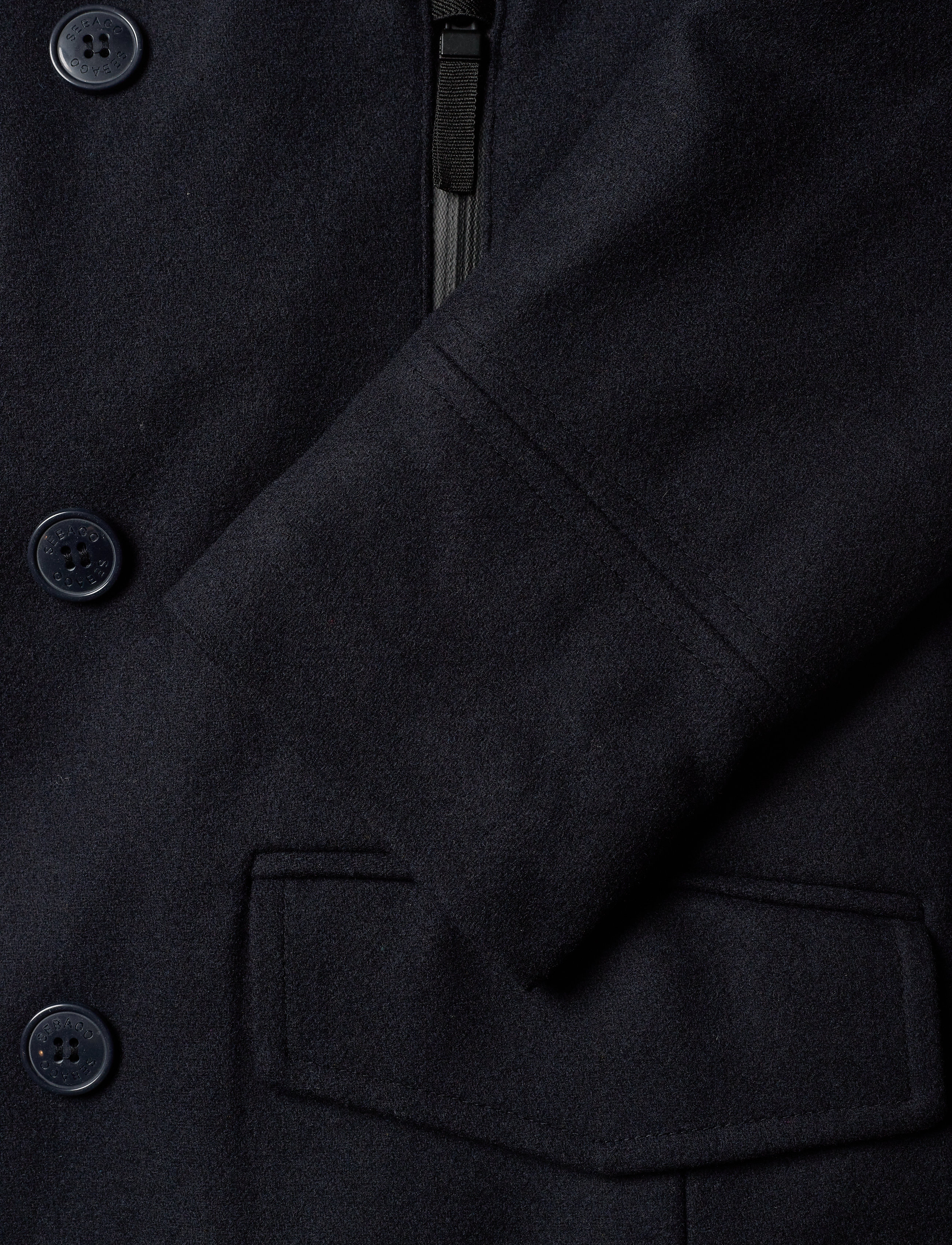 Sebago - Nautical Pea Coat - navy - 3