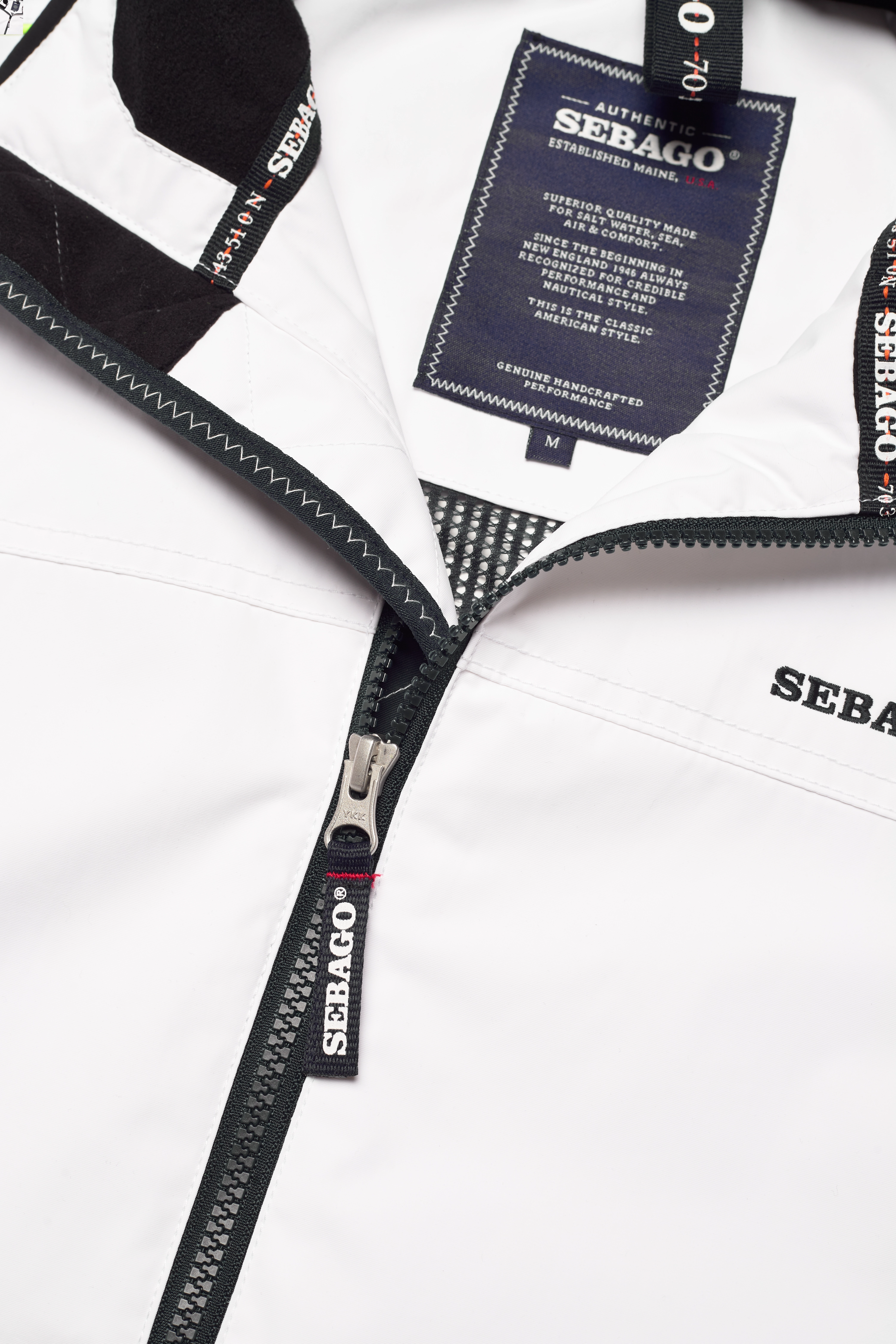 Sebago - Performance Light Wind Jacket - white - 4