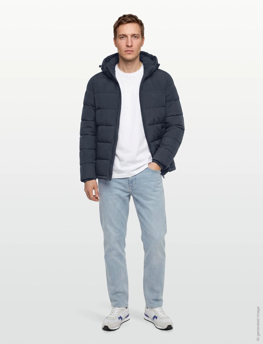 Sebago - Jasper Puffer Jacket - dunjakker - dark navy - 0