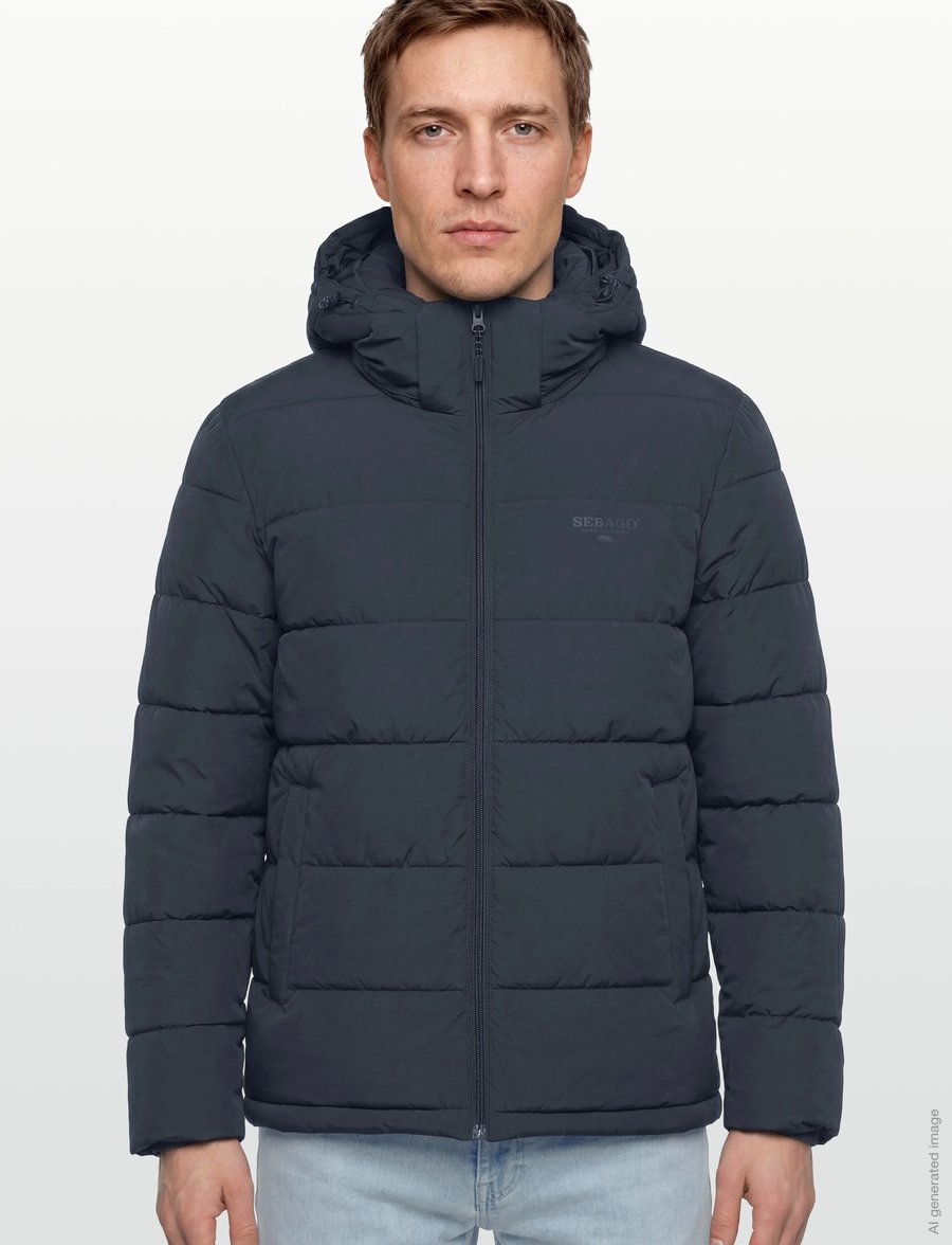 Sebago - Jasper Puffer Jacket - dunjakker - dark navy - 3
