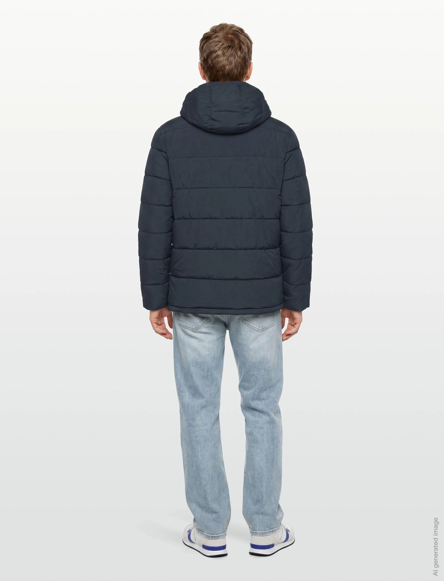Sebago - Jasper Puffer Jacket - dunjakker - dark navy - 4