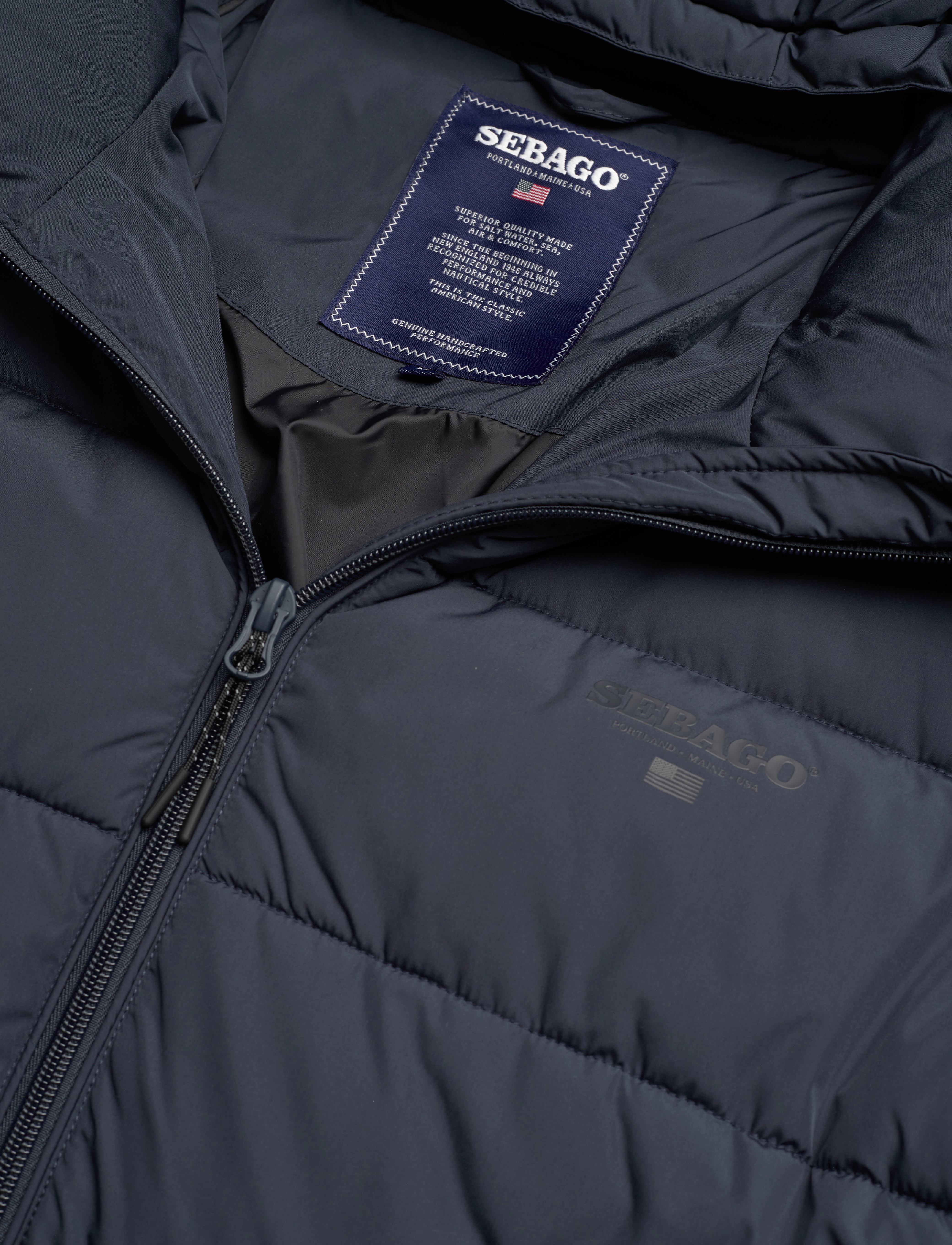 Sebago - Jasper Puffer Jacket - daunenjacken - dark navy - 2