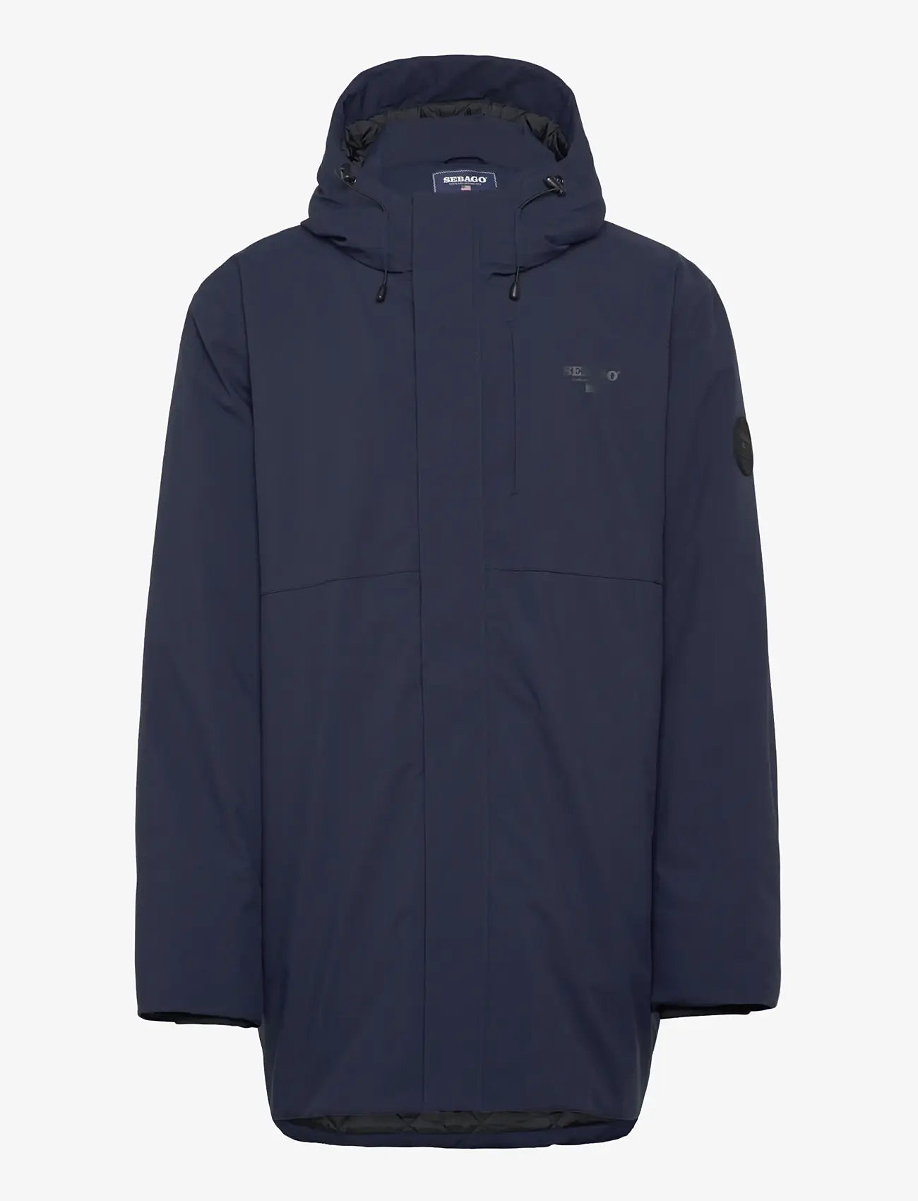 Sebago - Cole Hybrid Knit Jacket - kurtki hybrydowe - dark navy - 0