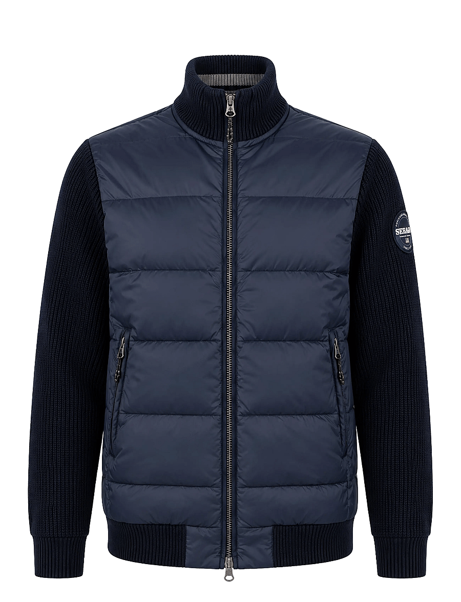 Sebago - Cole Hybrid Knit Jacket - dark navy - 0