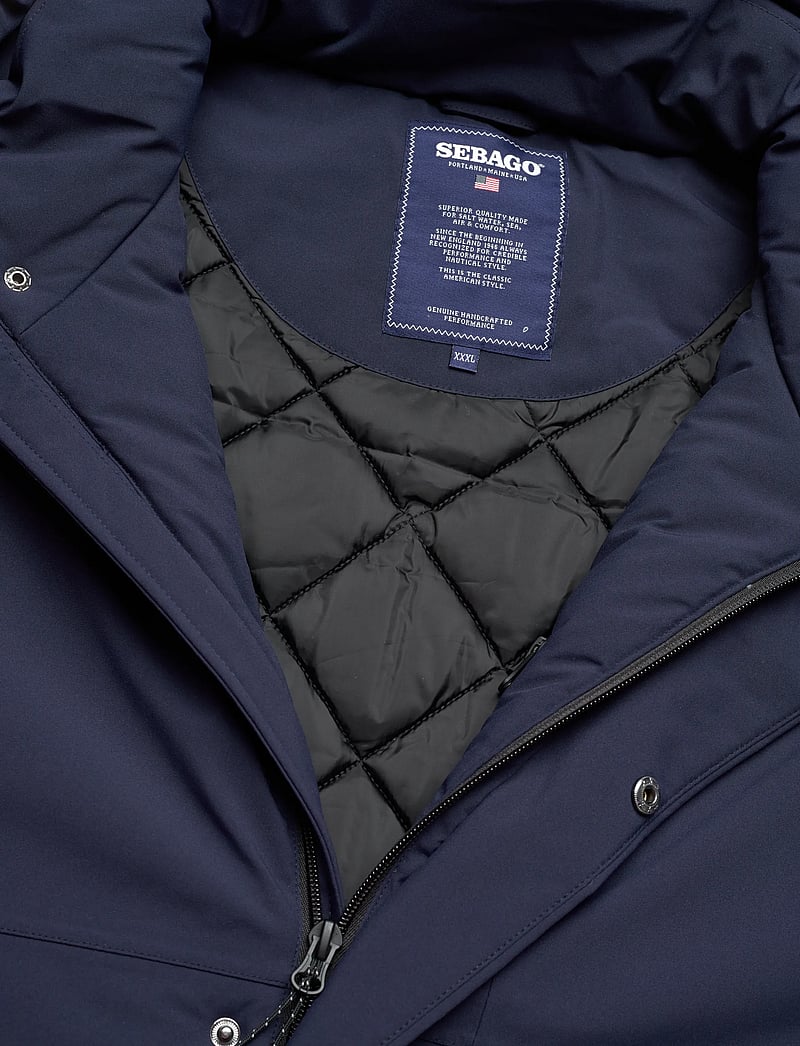 Sebago - Cole Hybrid Knit Jacket - kurtki hybrydowe - dark navy - 2