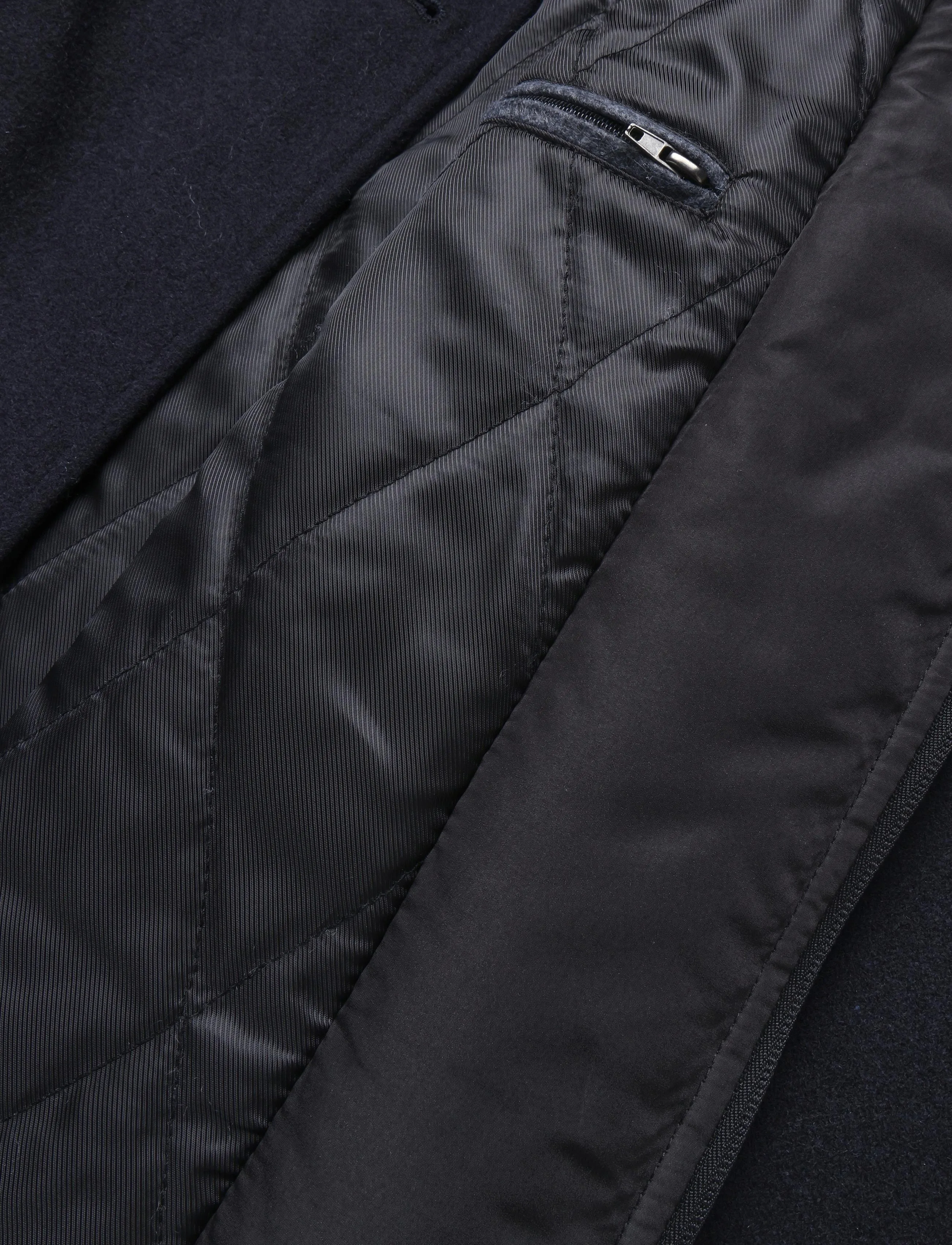 Sebago - Evan Wool Peacoat - winter jackets - dark navy - 4