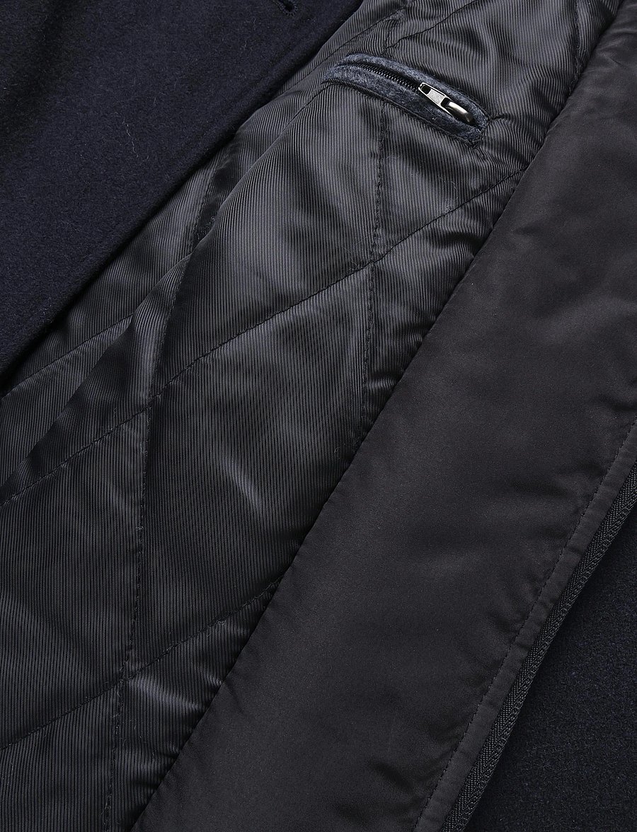 Sebago - Evan Wool Peacoat - winter jackets - dark navy - 4