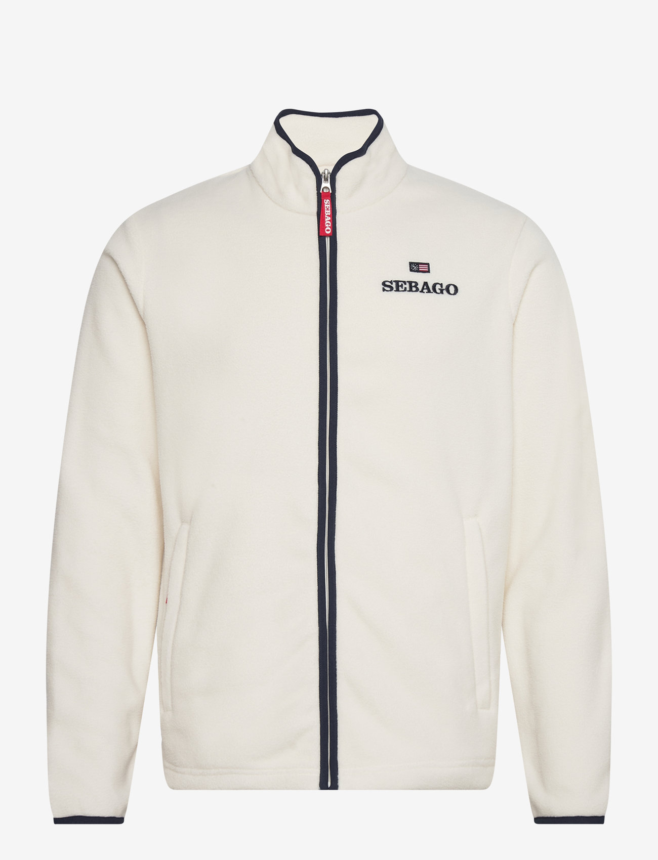 Sebago - Mens Fleece Jacket - white - 0