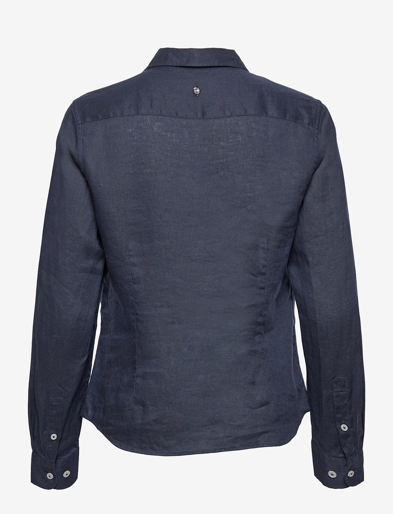 Sebago - Bianca Linen Shirt - navy old - 1