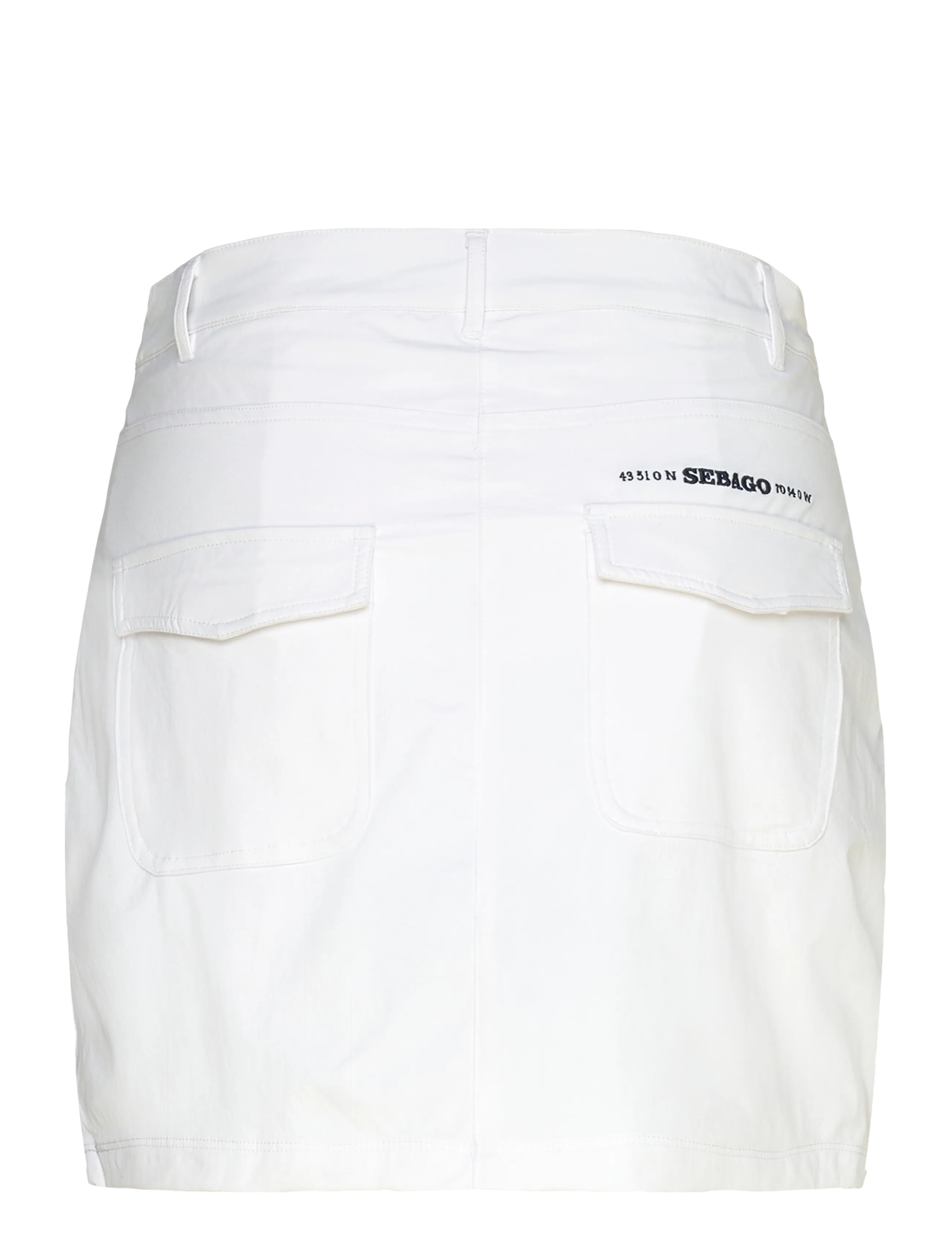 Sebago - Performance W Skort - buxnapils - white - 2