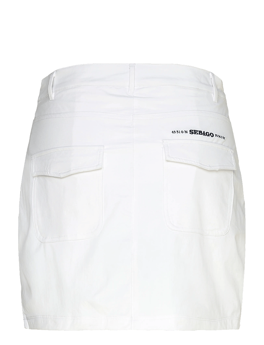 Sebago - Performance W Skort - buxnapils - white - 2