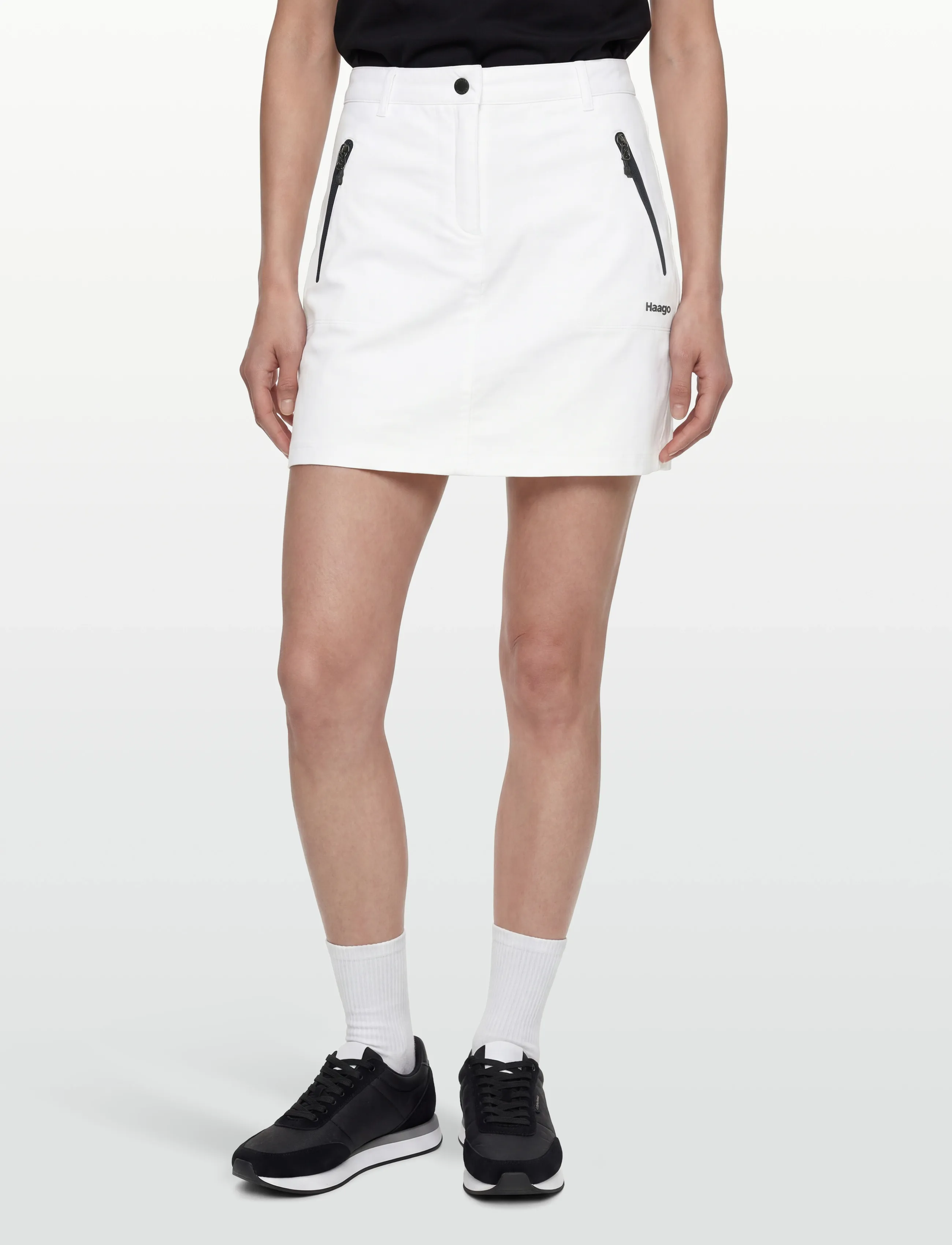 Sebago - Performance W Skort - buxnapils - white - 3