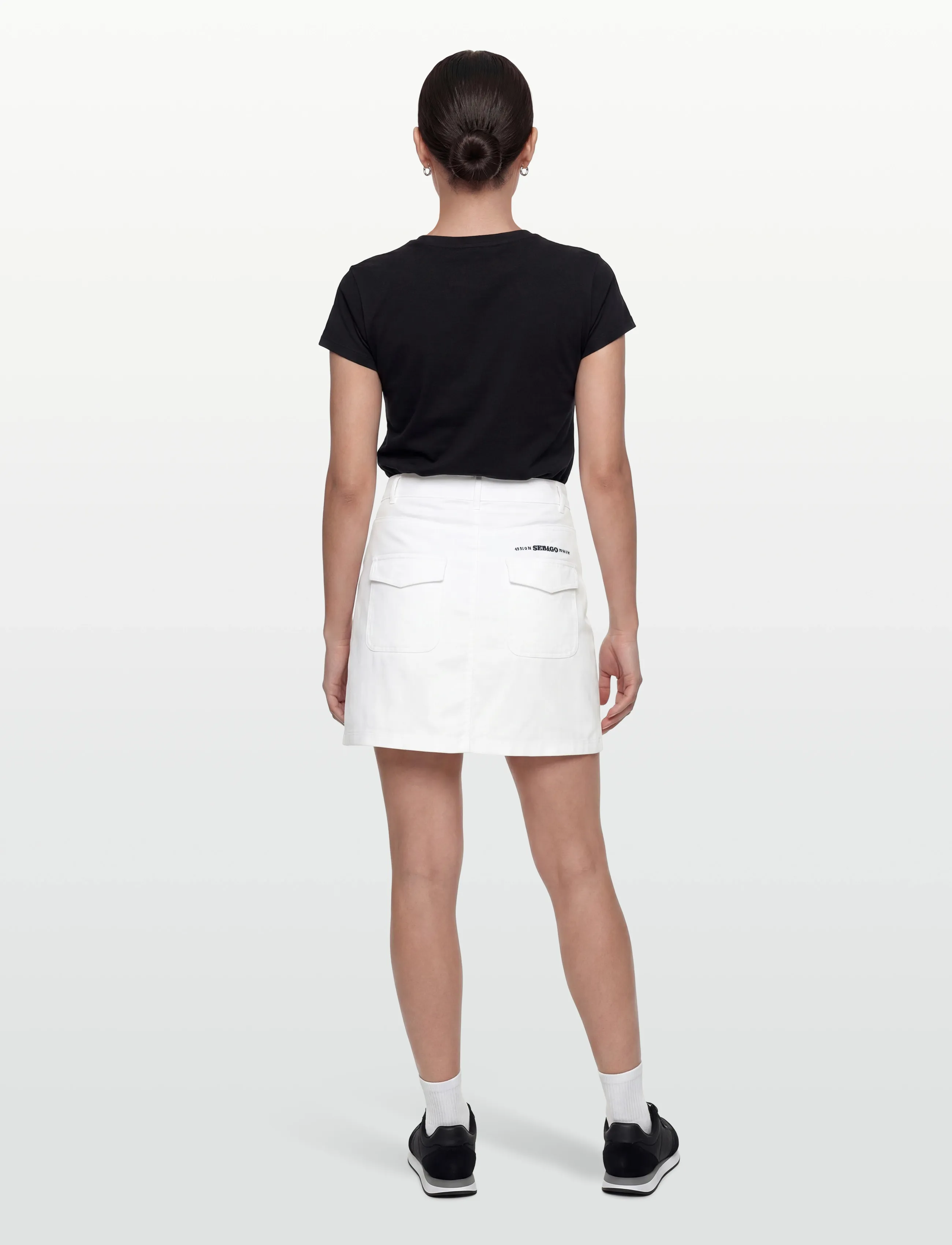 Sebago - Performance W Skort - buxnapils - white - 4