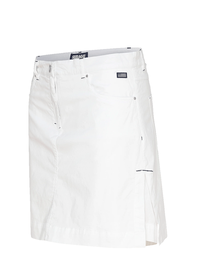 Sebago - Classic Skort - jeansröcke - white - 2