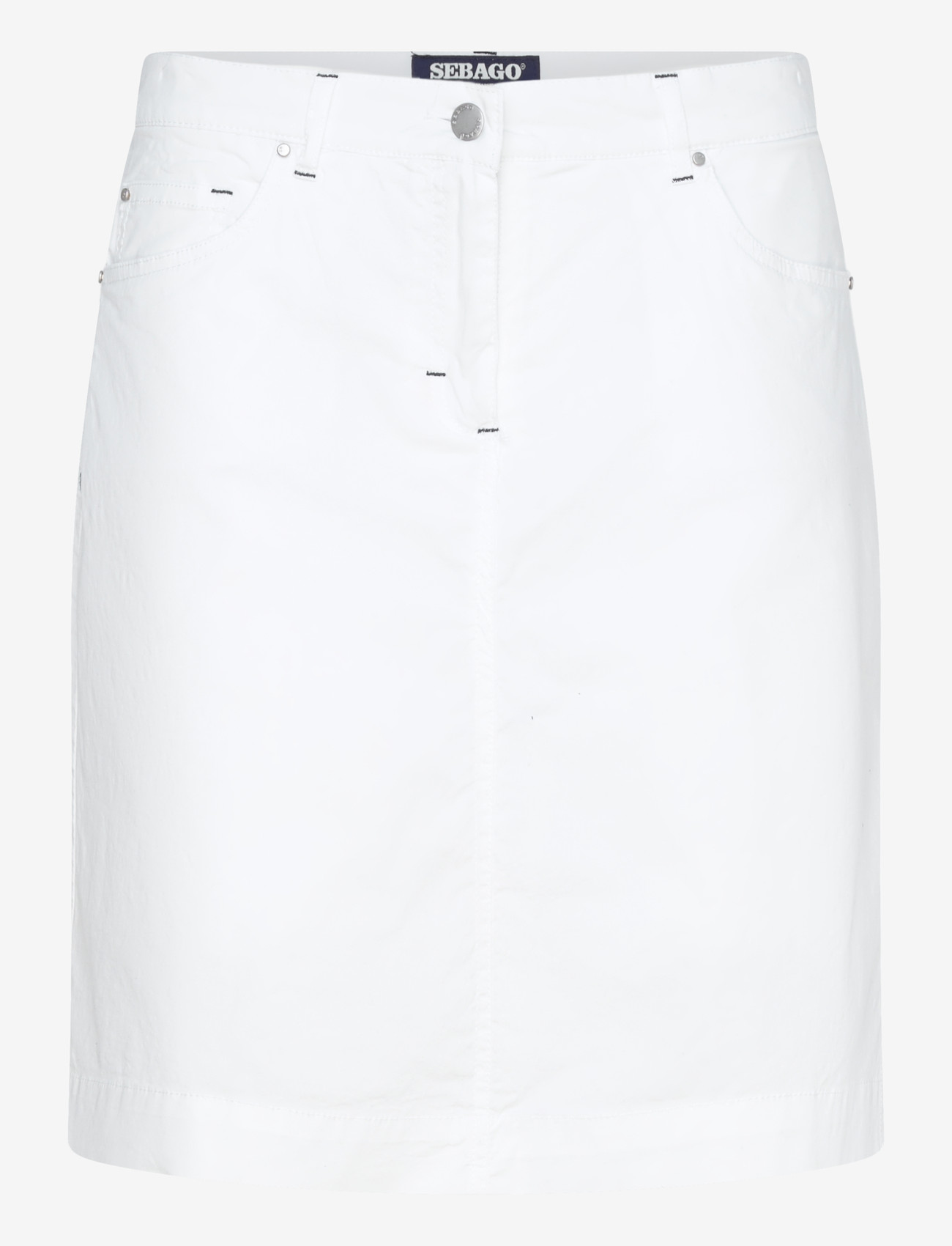 Sebago - Classic Midi Skort - midiseelikud - white - 0