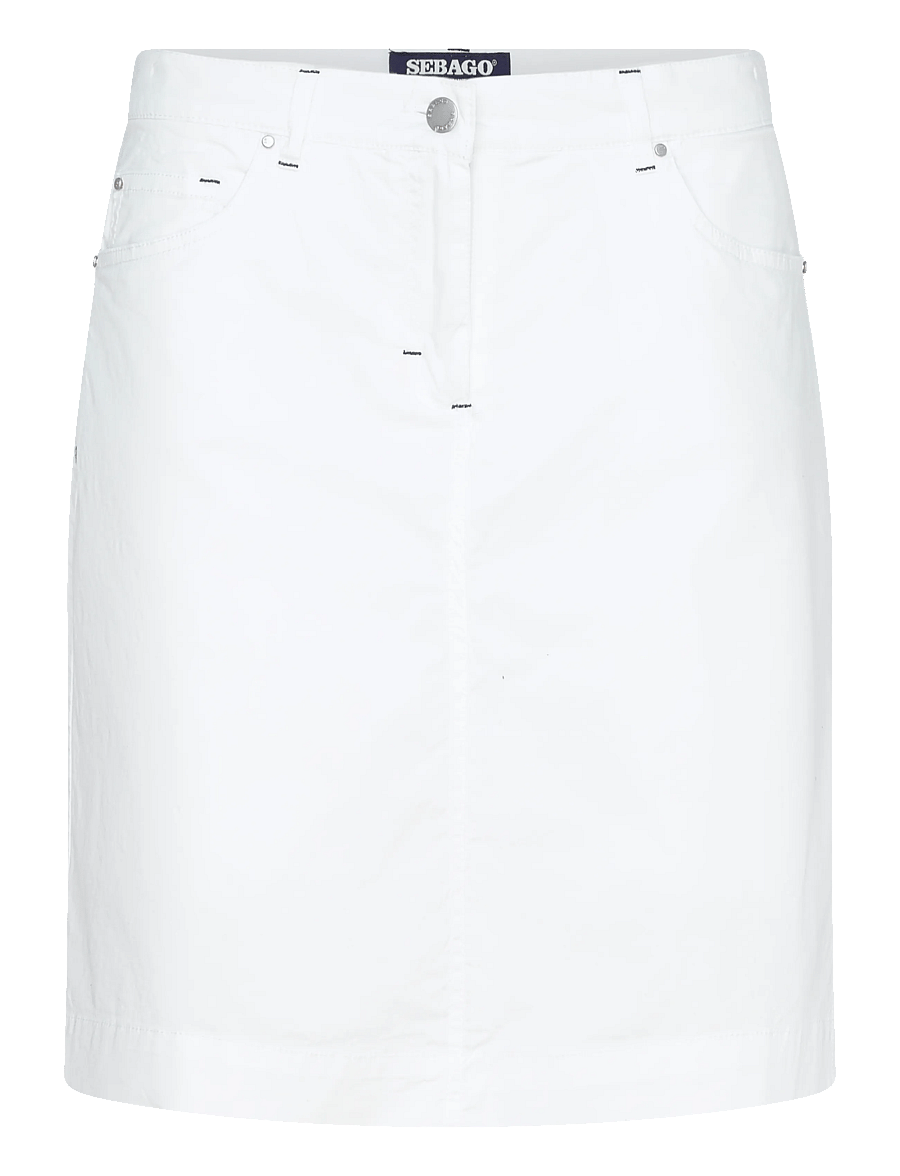 Sebago - Classic Midi Skort - midihameet - white - 0
