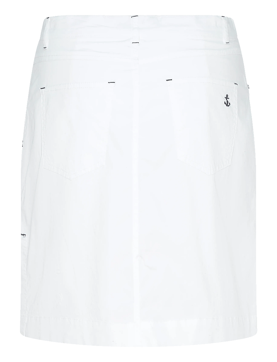 Sebago - Classic Midi Skort - midihameet - white - 1