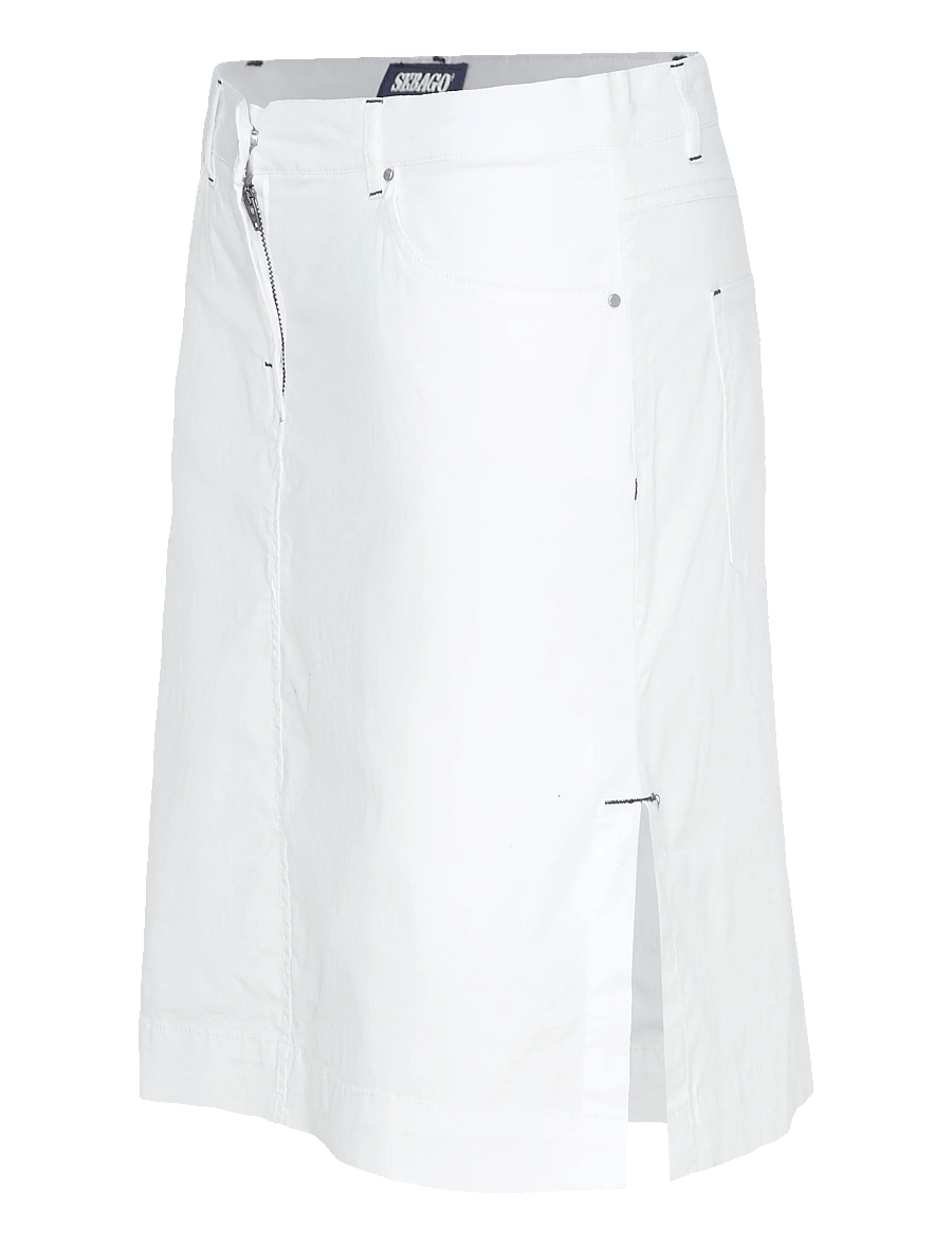 Sebago - Classic Midi Skort - midihameet - white - 2