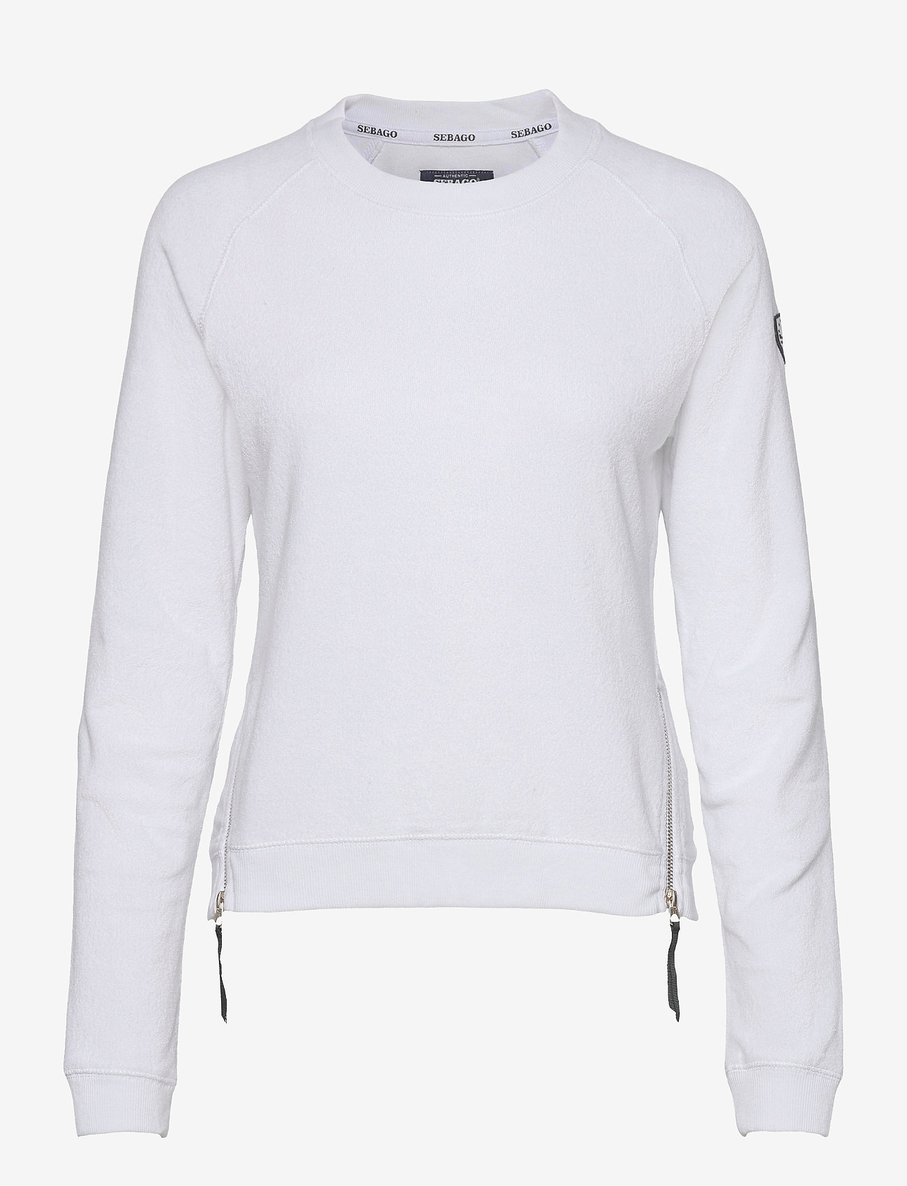 Sebago - DKS Terry Crew Neck - white - 0