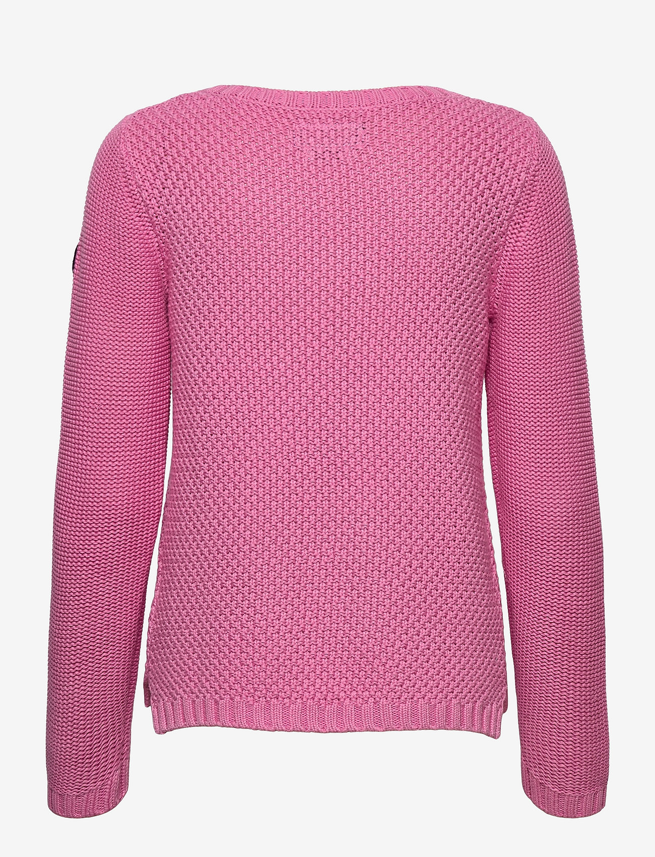 Sebago - Structure Knitted Crew - candy pink - 1