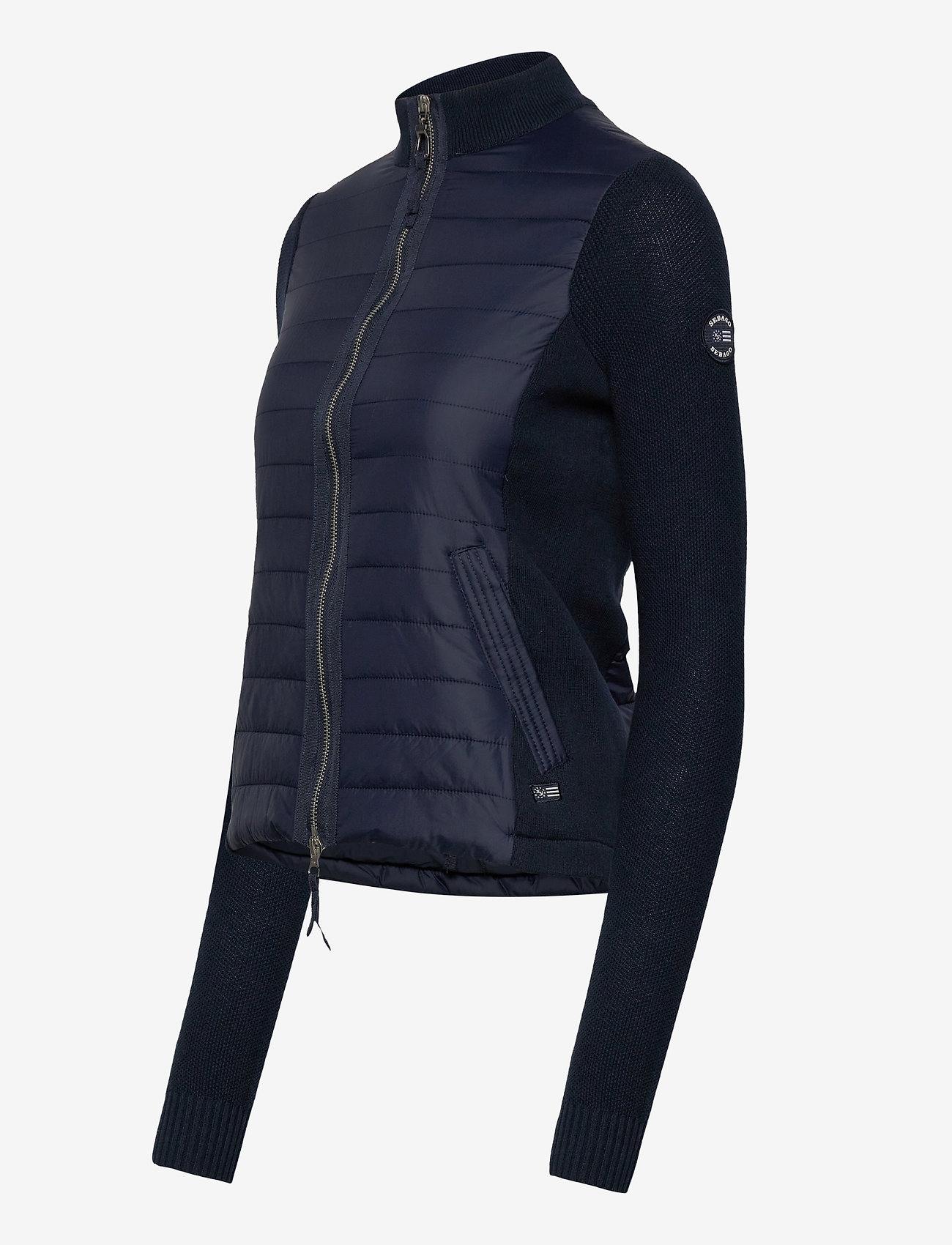 Sebago - Hybrid Knit W Jacket - navy - 2